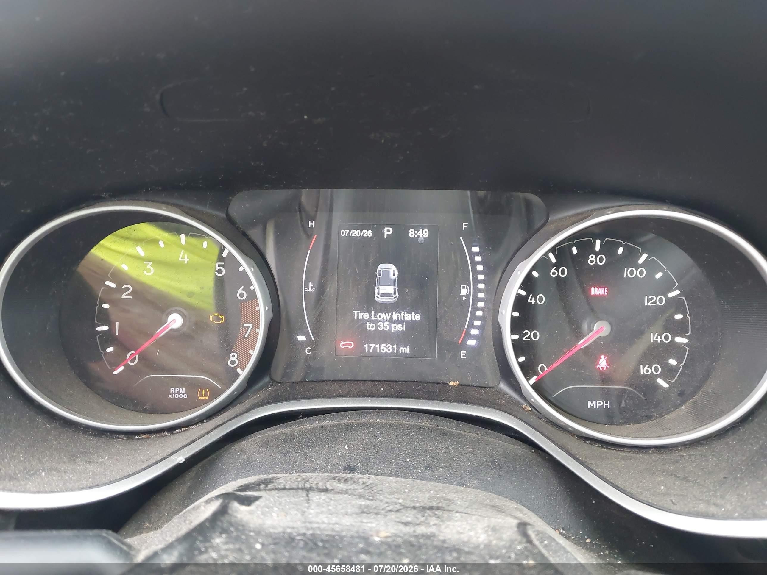 2019 Jeep Compass Latitude 4x4 Gray vin: 3C4NJDBB0KT645651