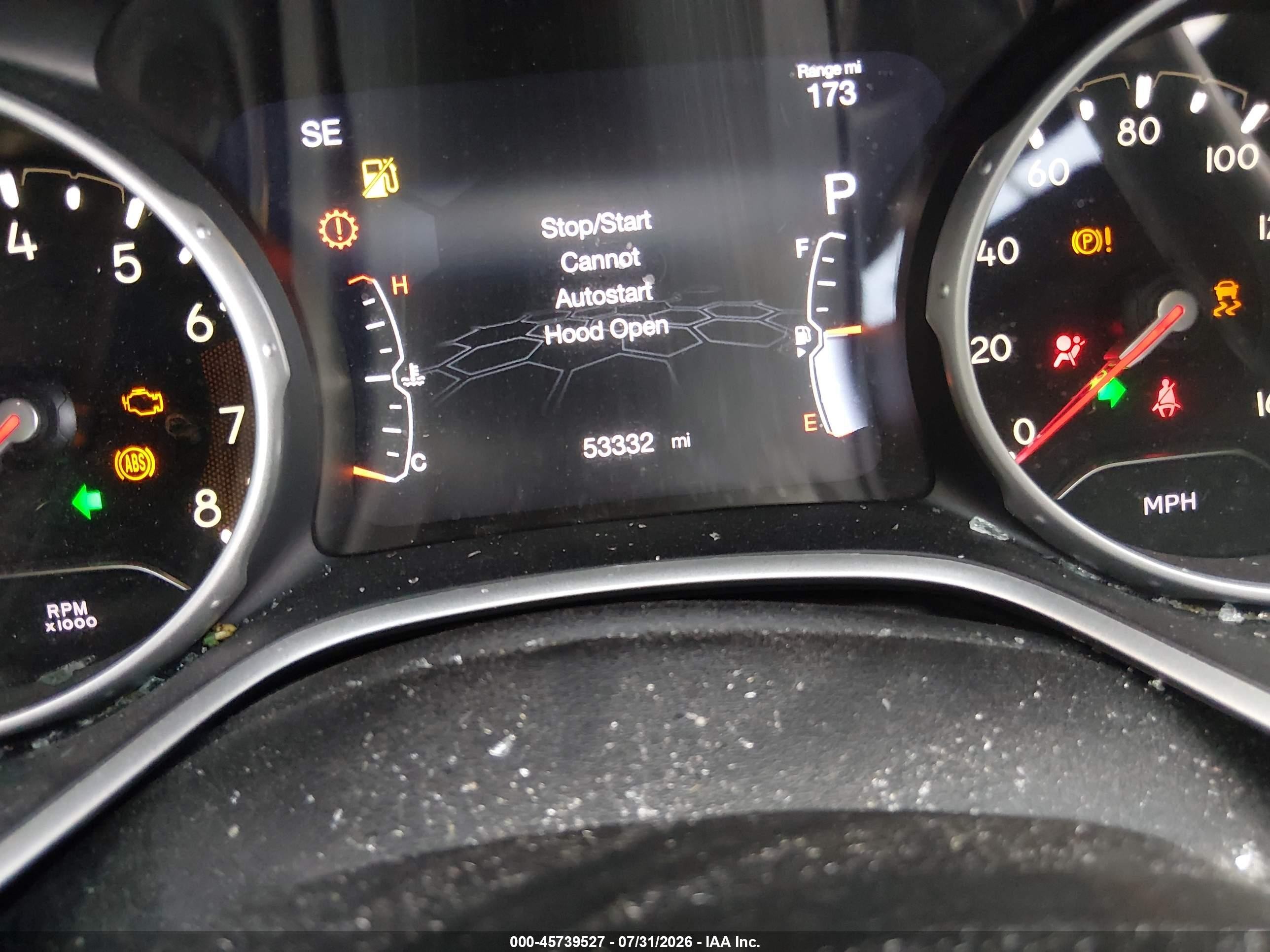 2019 Jeep Compass Latitude 4x4 Gray vin: 3C4NJDBB1KT847236