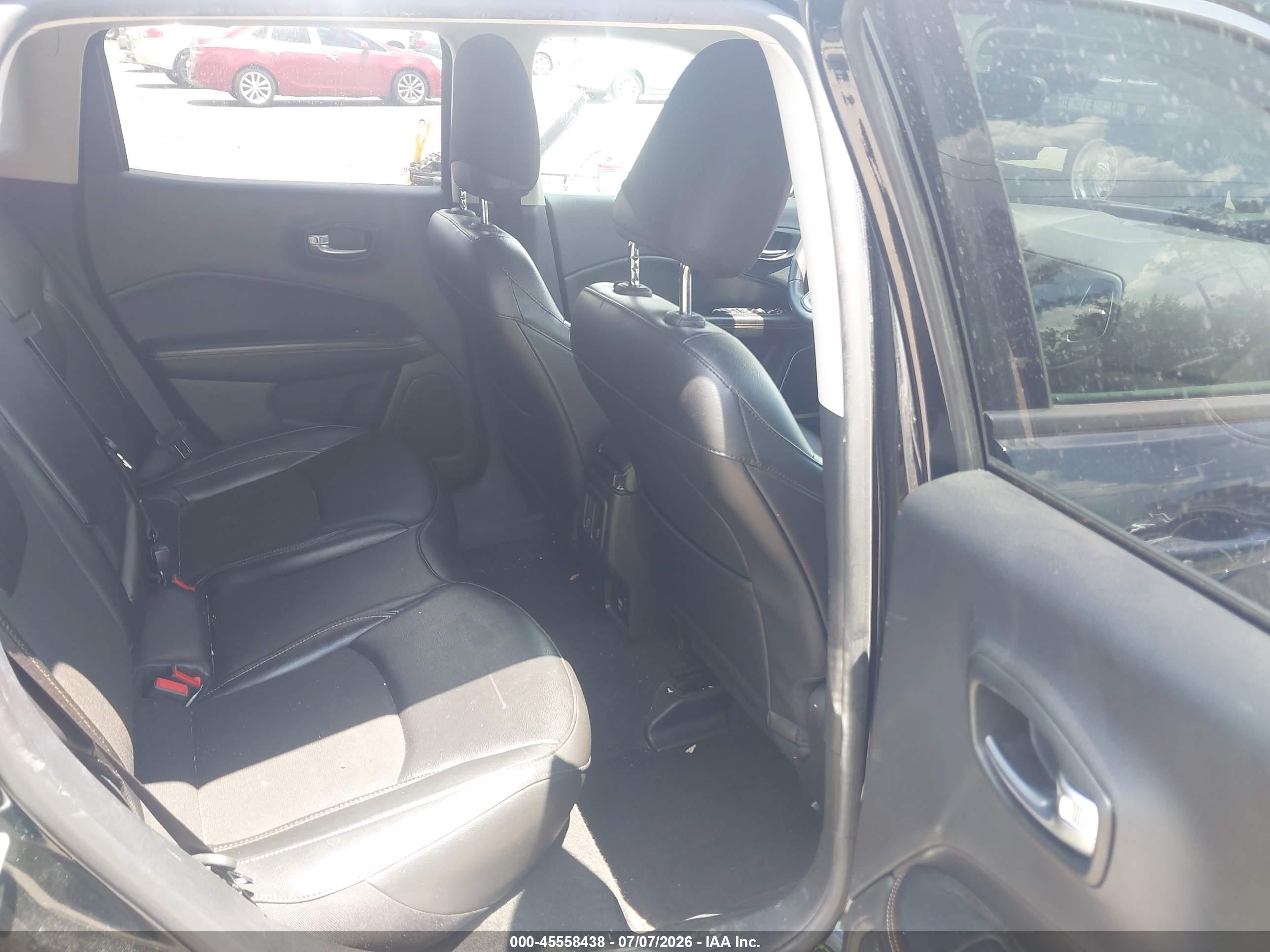 2021 Jeep Compass Latitude 4x4 Black vin: 3C4NJDBB1MT584555