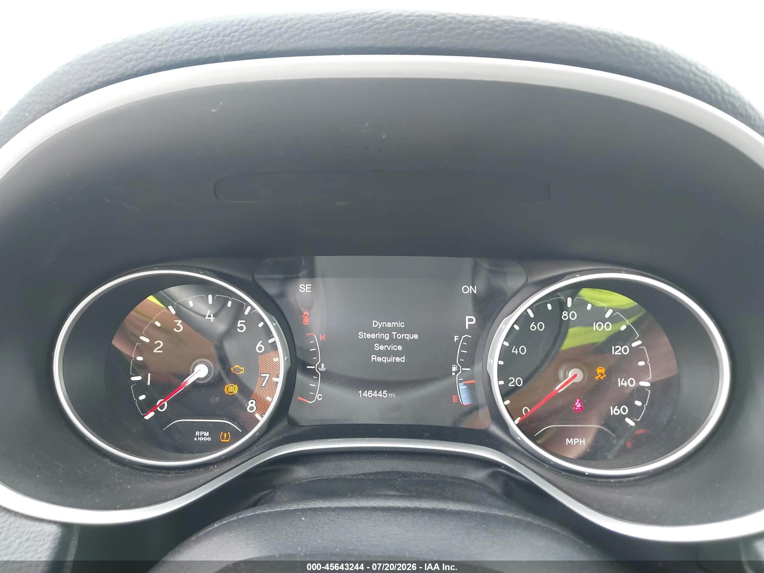2017 Jeep Compass Latitude Gray vin: 3C4NJDBB4HT650750