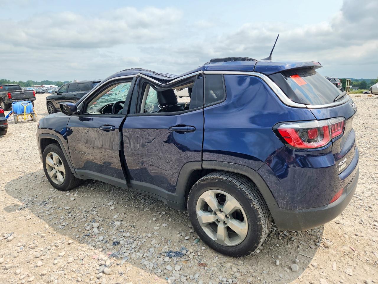 2020 Jeep Compass Latitude Blue vin: 3C4NJDBB4LT117502