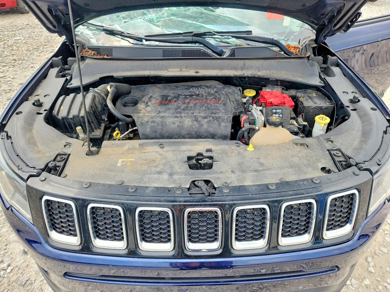 2020 Jeep Compass Latitude Blue vin: 3C4NJDBB4LT117502