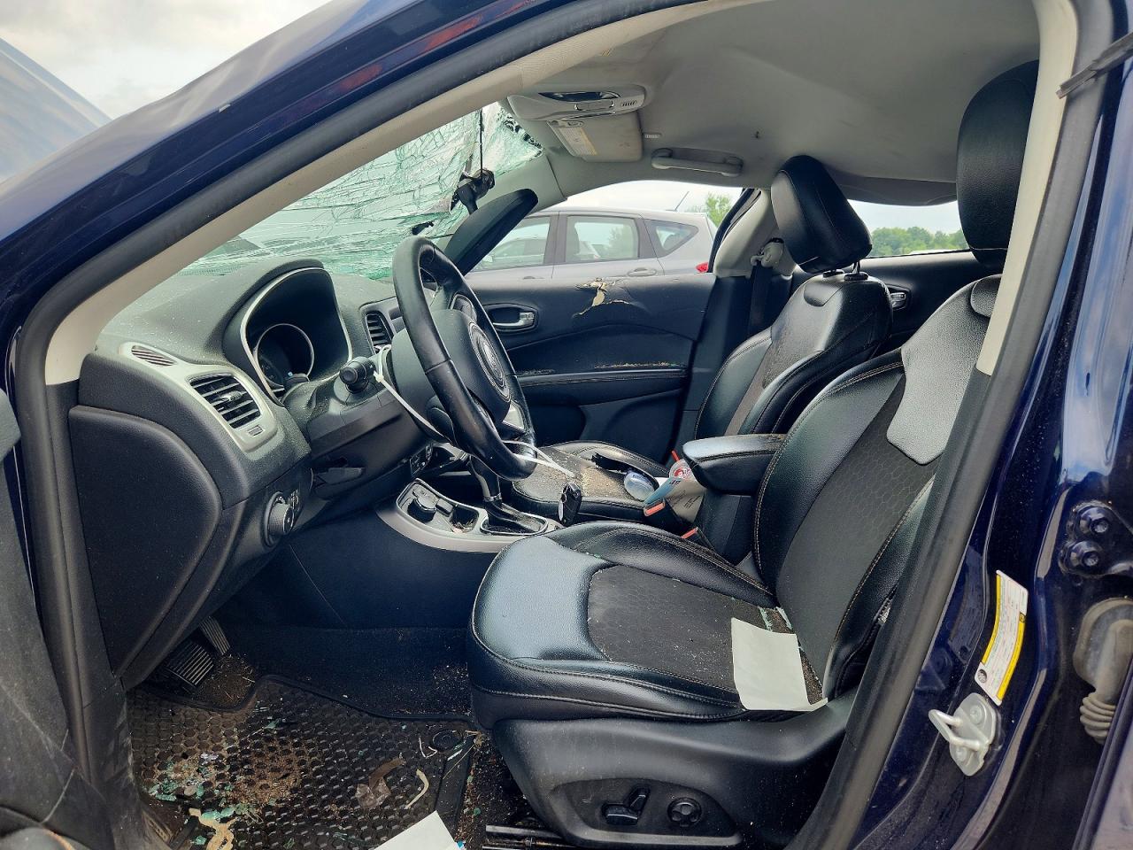 2020 Jeep Compass Latitude Blue vin: 3C4NJDBB4LT117502