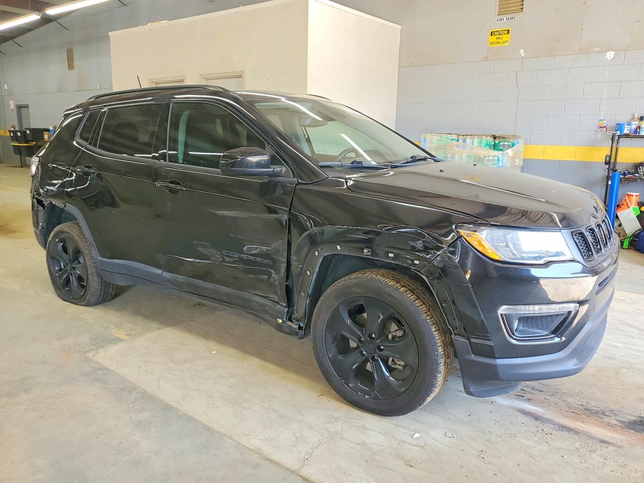 2020 Jeep Compass Latitude Black vin: 3C4NJDBB4LT209743