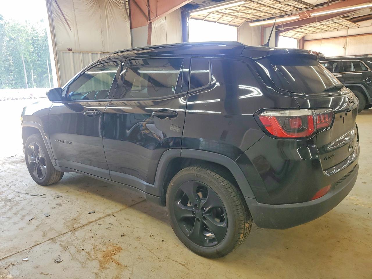 2020 Jeep Compass Latitude Black vin: 3C4NJDBB4LT209743