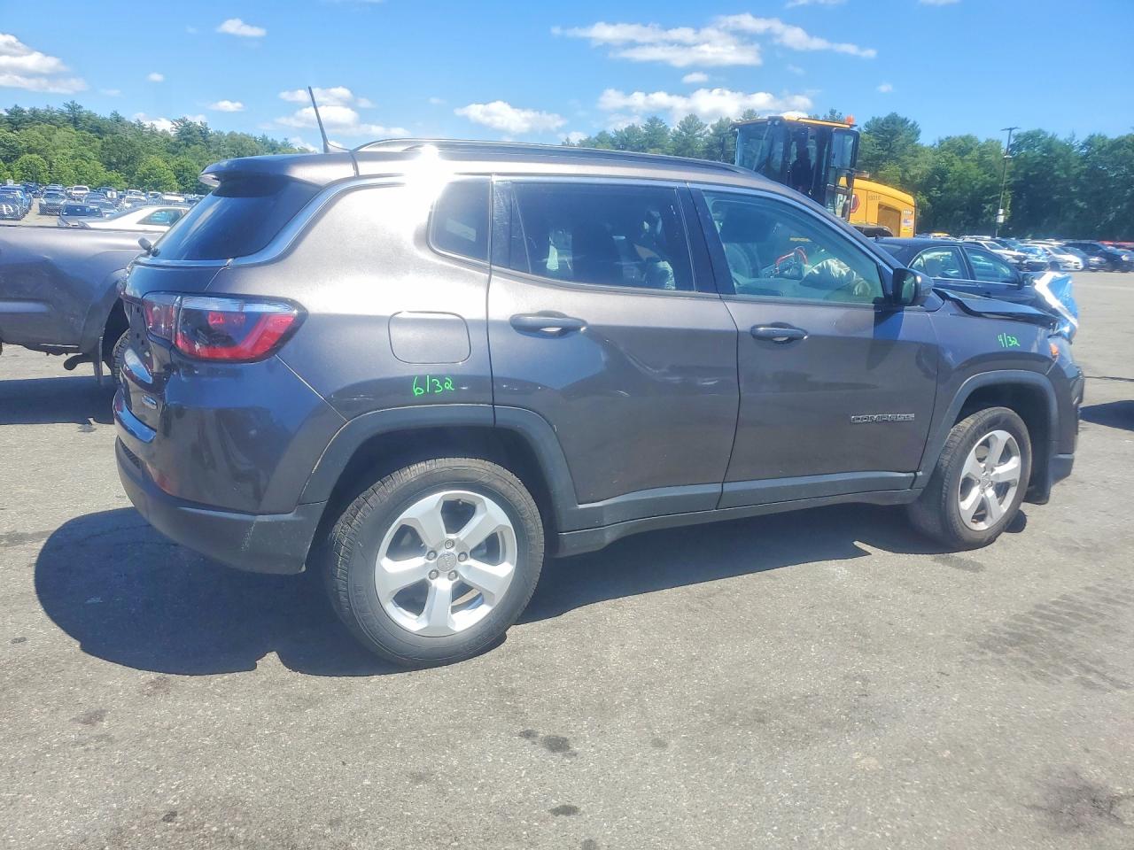 2020 Jeep Compass Latitude Charcoal vin: 3C4NJDBB5LT101258