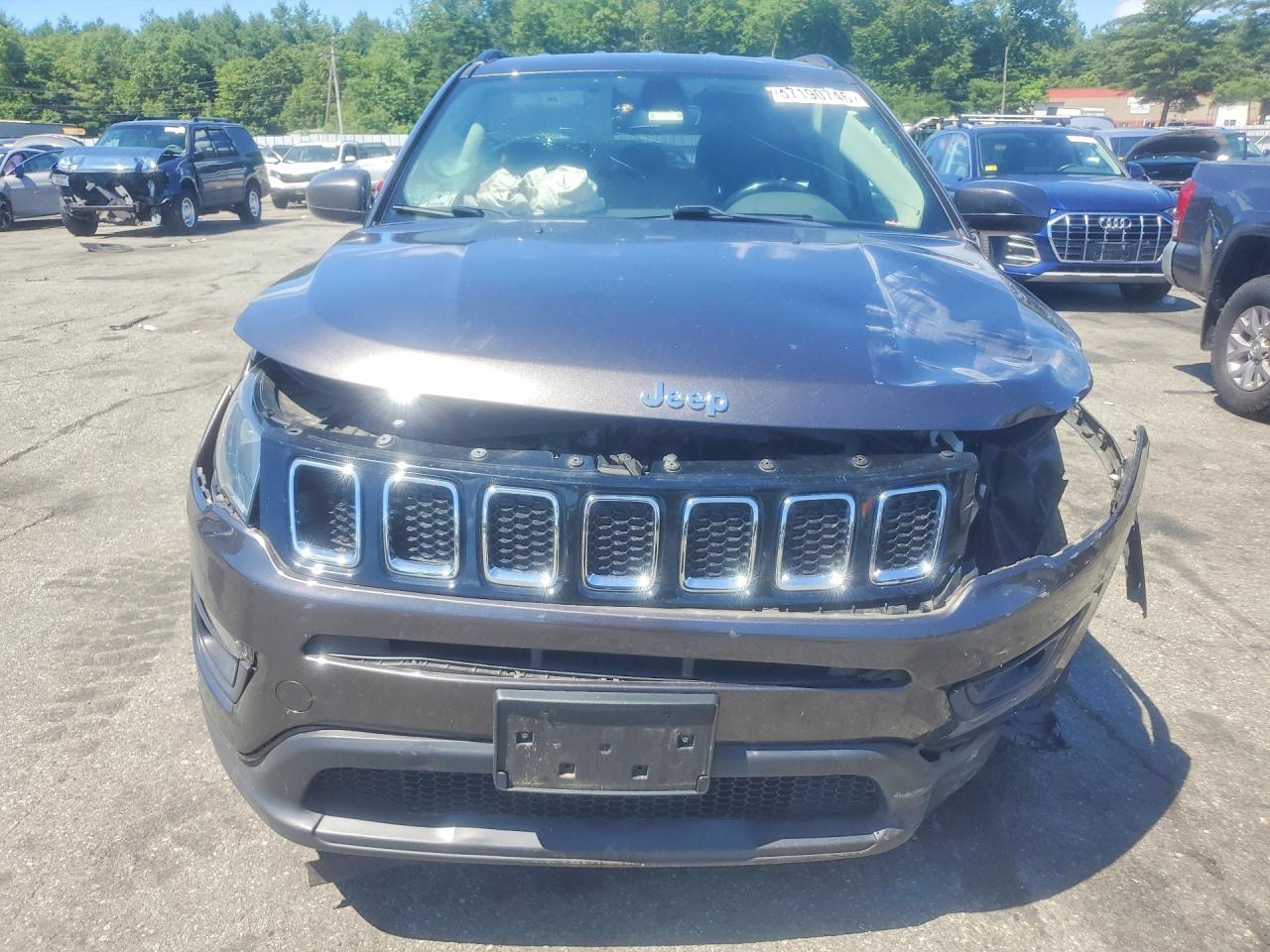 2020 Jeep Compass Latitude Charcoal vin: 3C4NJDBB5LT101258