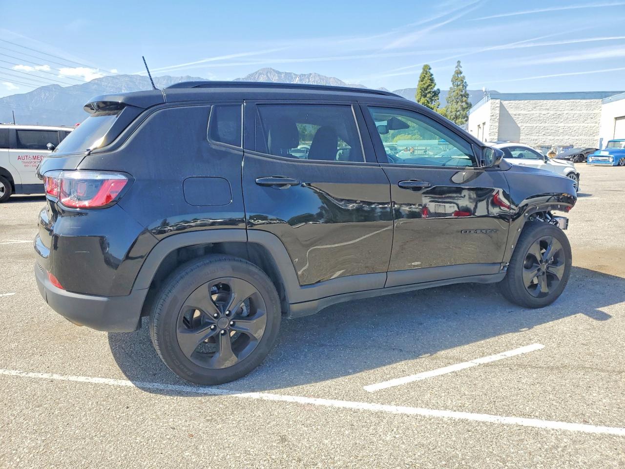 2021 Jeep Compass Latitude Black vin: 3C4NJDBB5MT526061