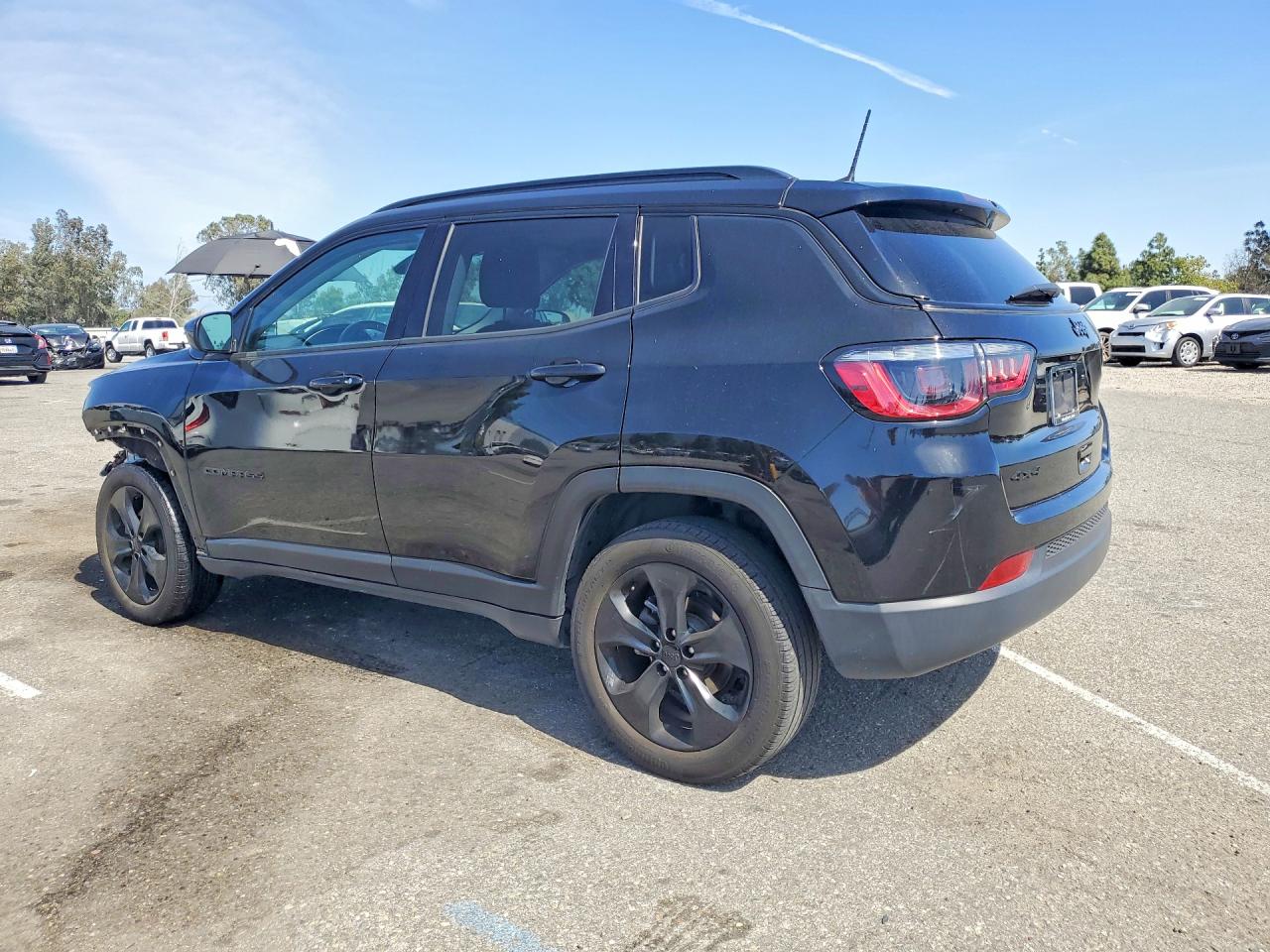 2021 Jeep Compass Latitude Black vin: 3C4NJDBB5MT526061
