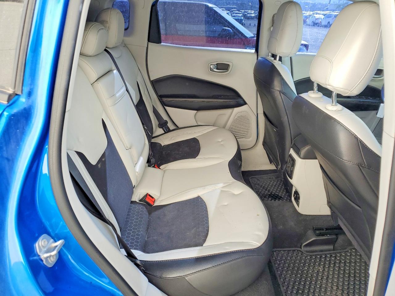 2019 Jeep Compass Latitude Синий vin: 3C4NJDBB7KT781419