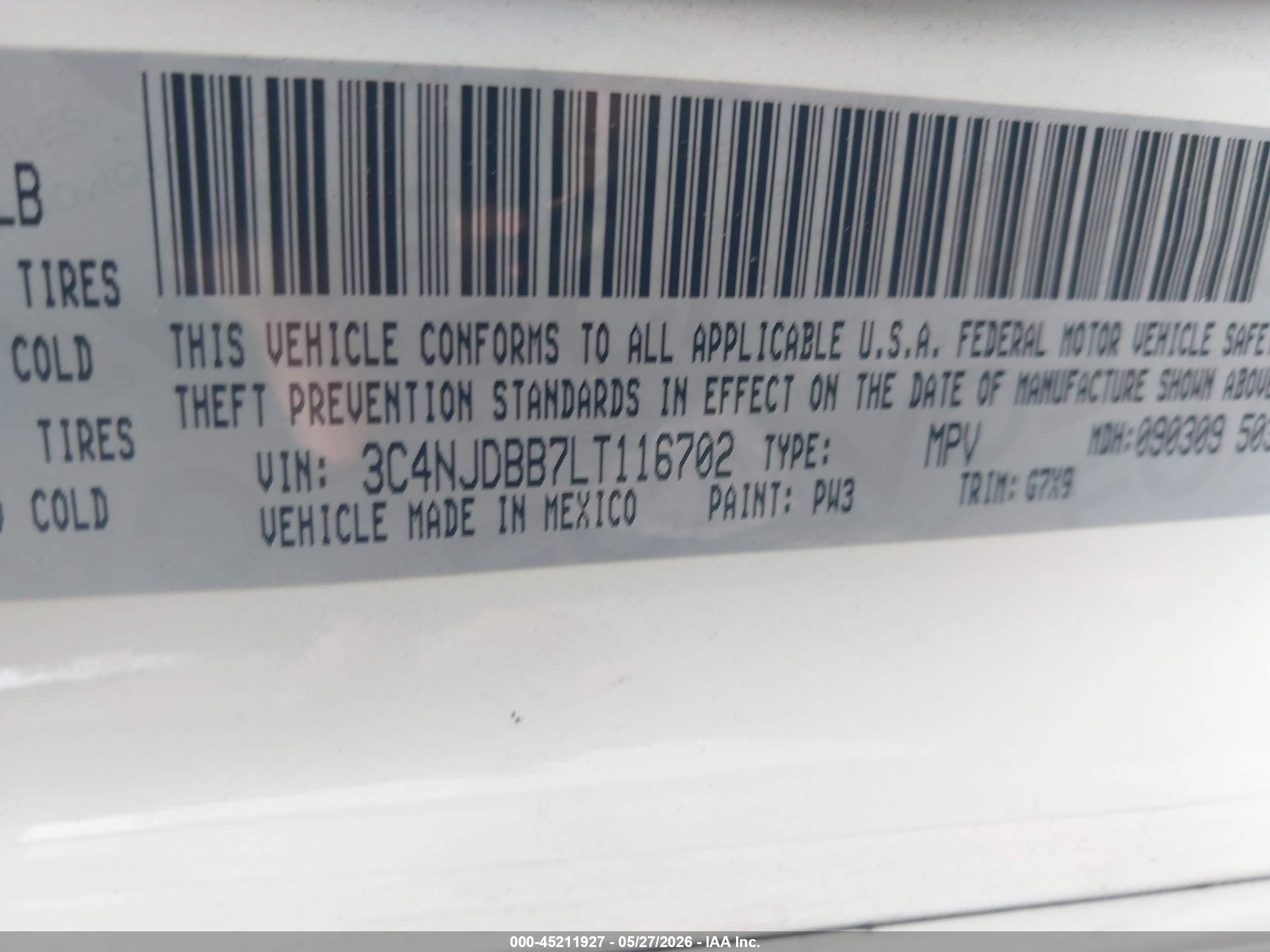 2020 Jeep Compass Altitude 4x4 White vin: 3C4NJDBB7LT116702