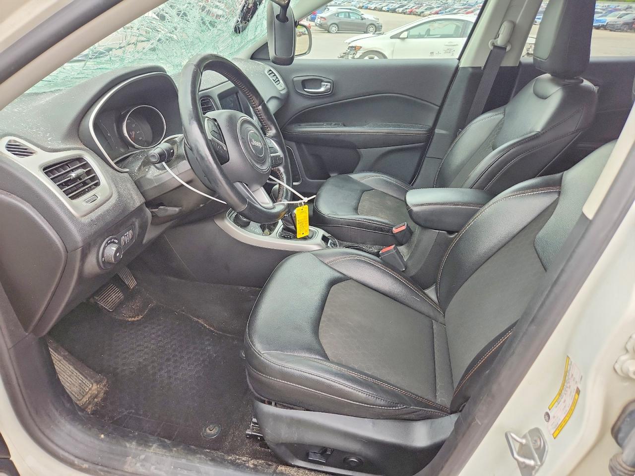 2020 Jeep Compass Latitude White vin: 3C4NJDBB7LT148694