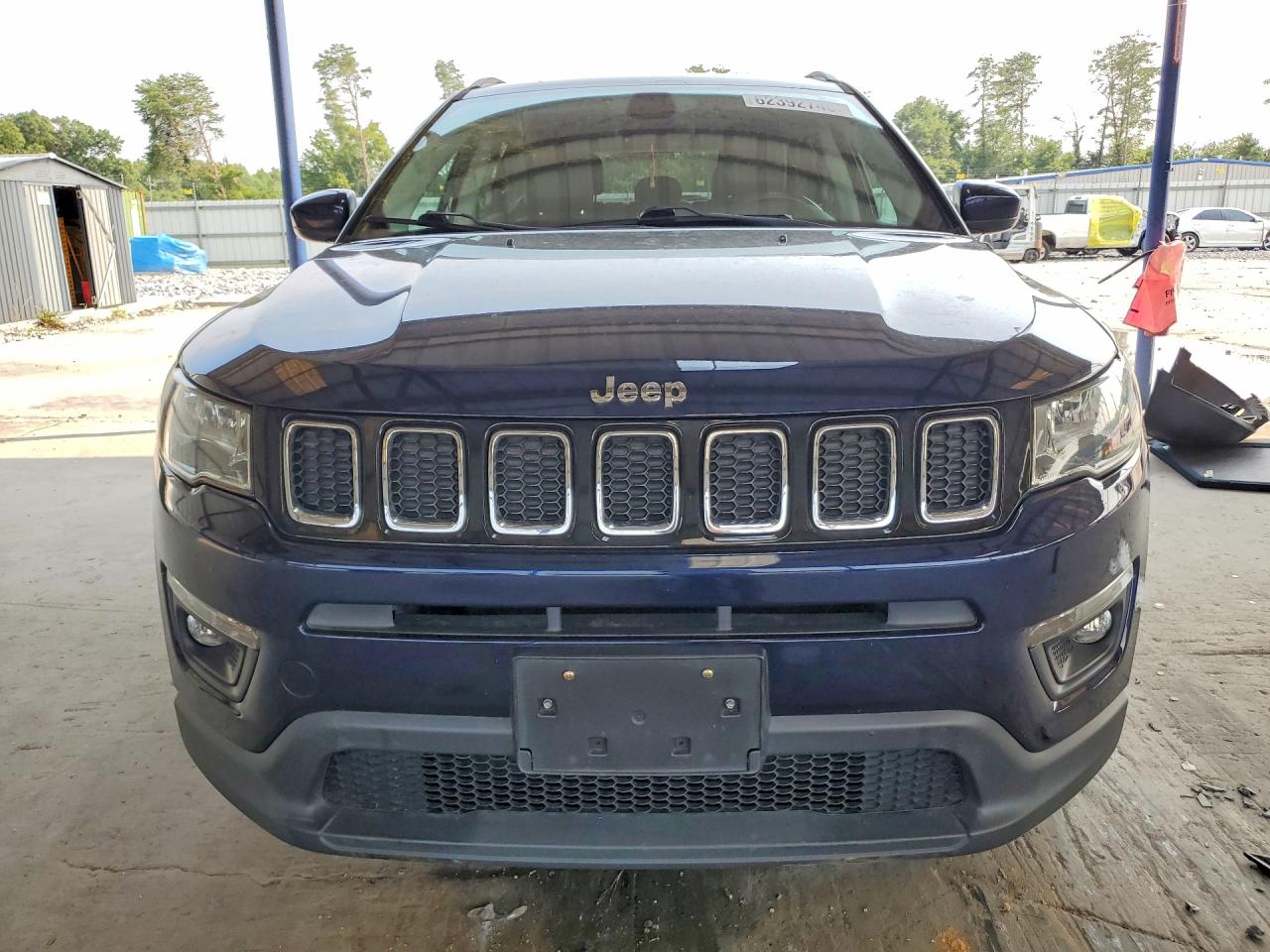 2018 Jeep Compass Latitude Blue vin: 3C4NJDBB8JT113871