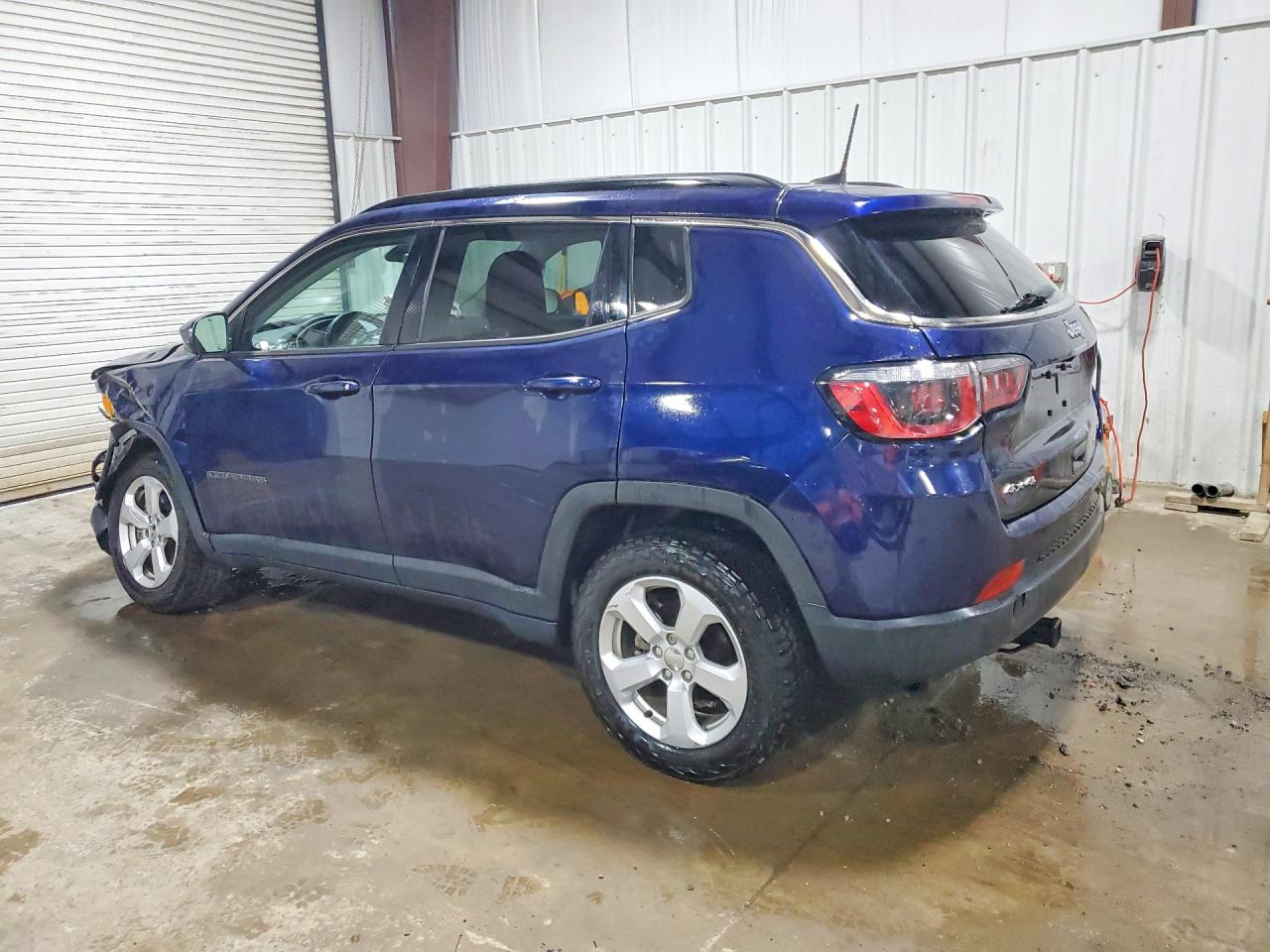 2020 Jeep Compass Latitude Синий vin: 3C4NJDBB8LT150308