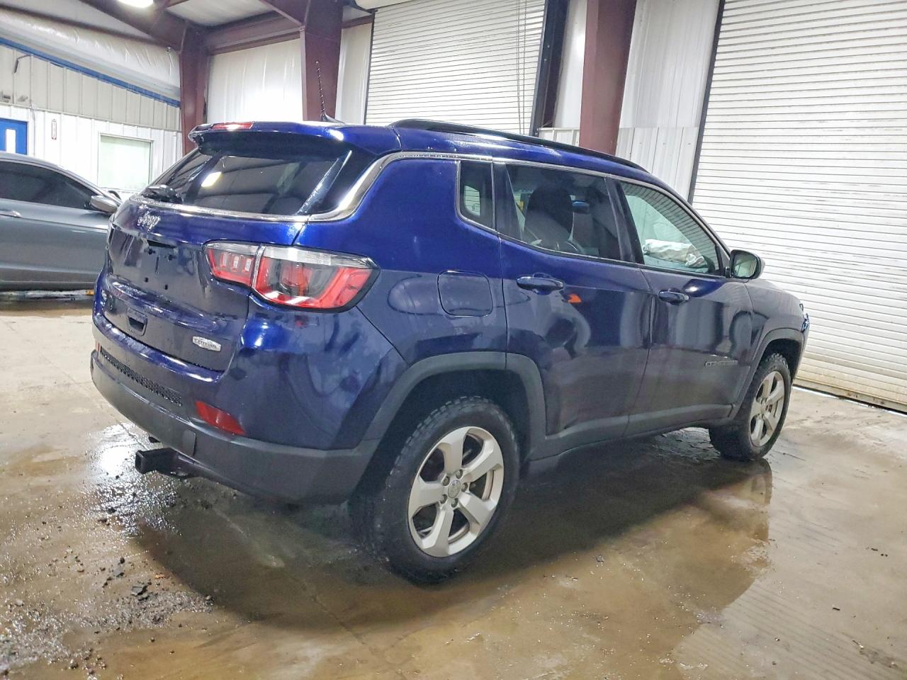 2020 Jeep Compass Latitude Синий vin: 3C4NJDBB8LT150308