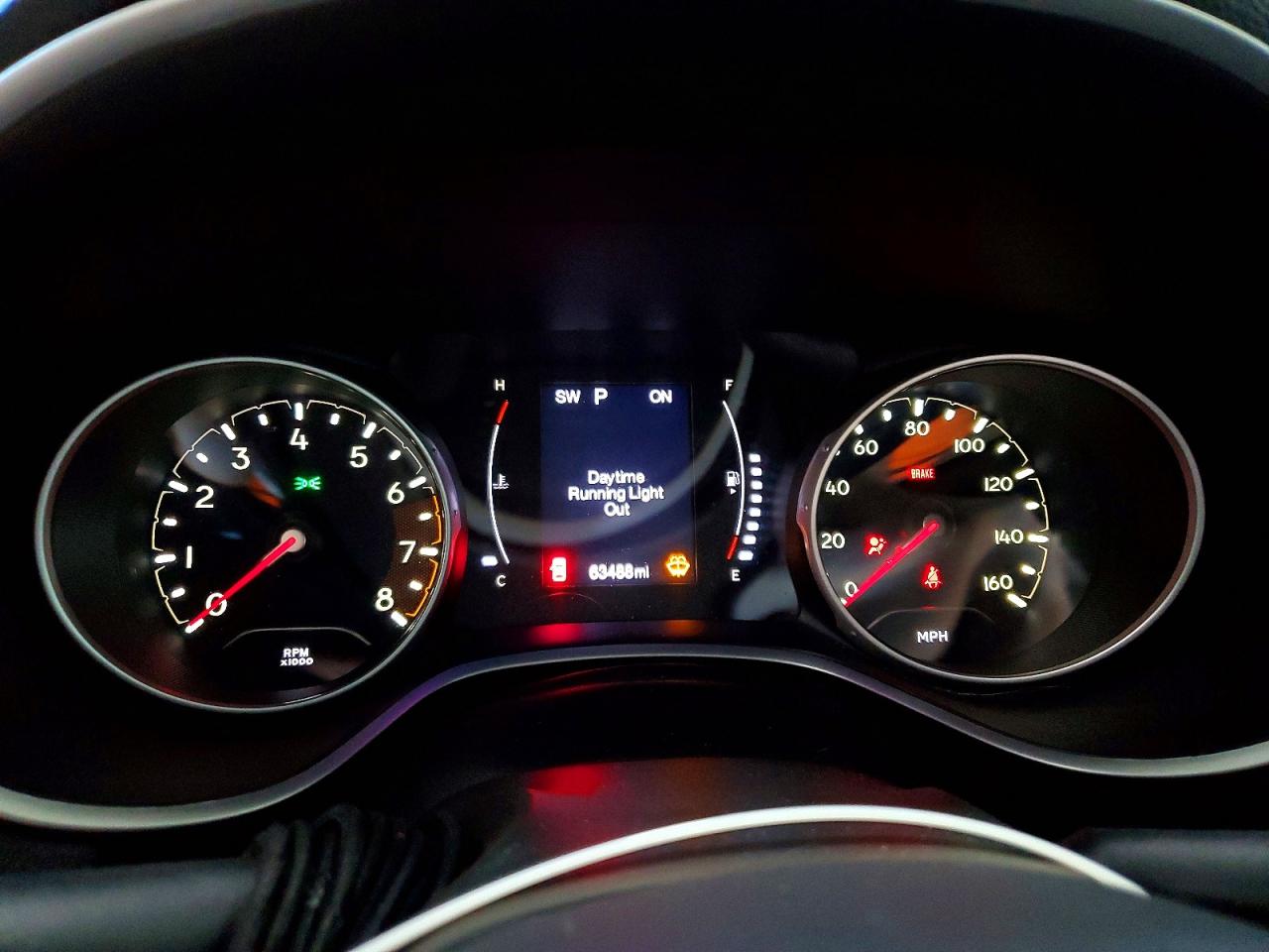 2020 Jeep Compass Latitude Синий vin: 3C4NJDBB8LT150308