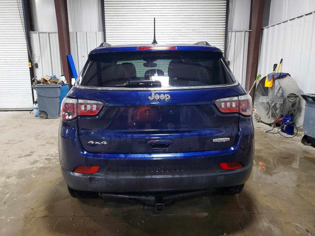 2020 Jeep Compass Latitude Синий vin: 3C4NJDBB8LT150308