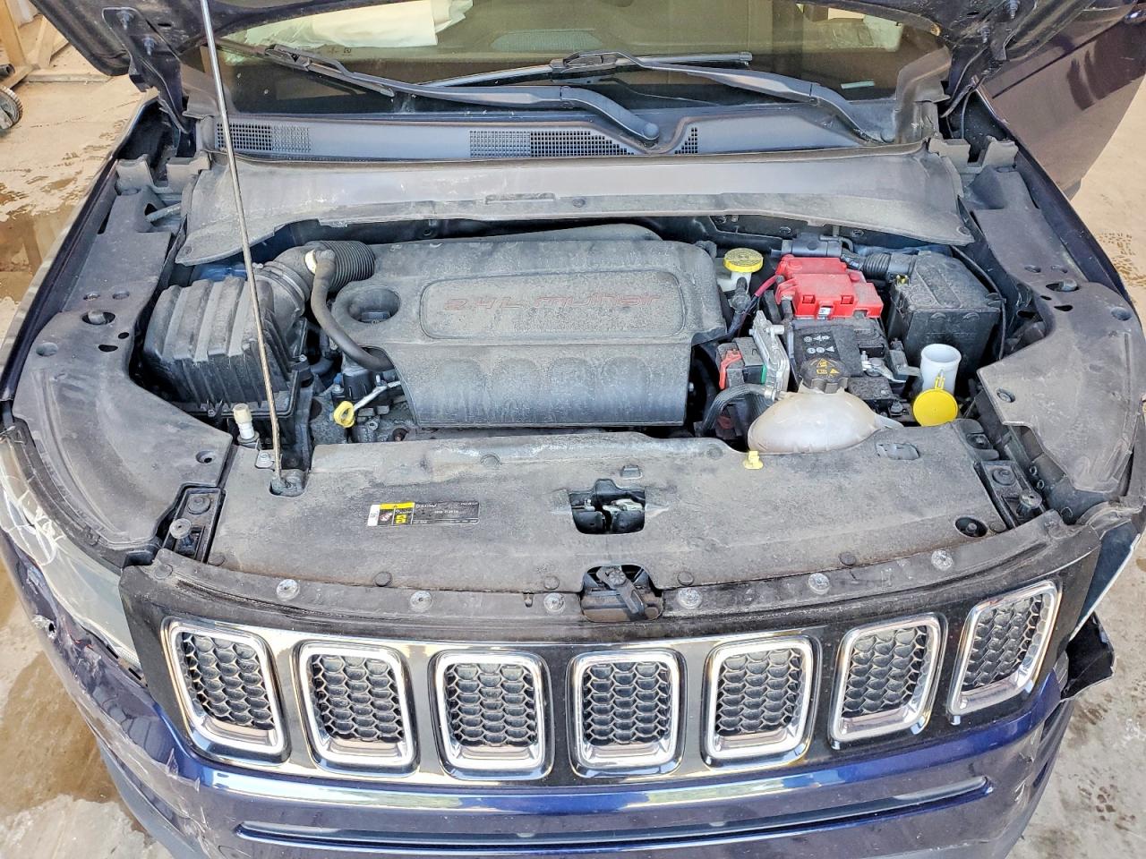 2020 Jeep Compass Latitude Синий vin: 3C4NJDBB8LT150308