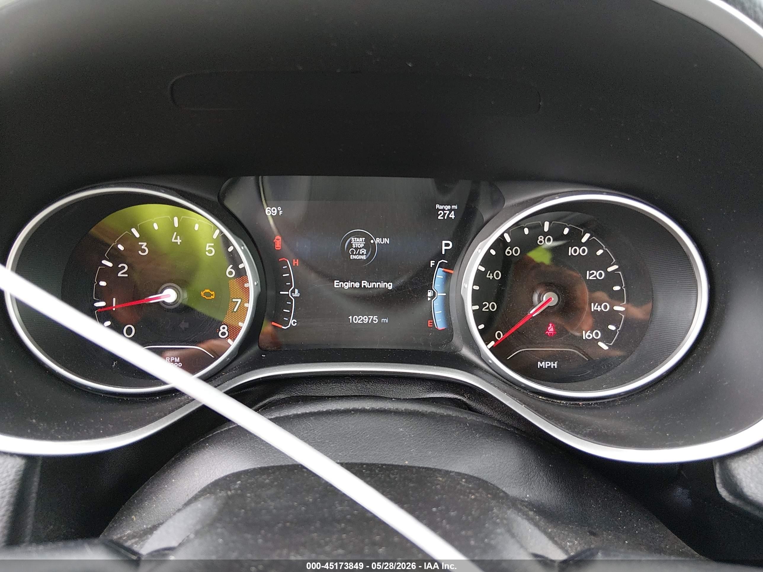 2018 Jeep Compass Latitude 4x4 Gray vin: 3C4NJDBB9JT281468