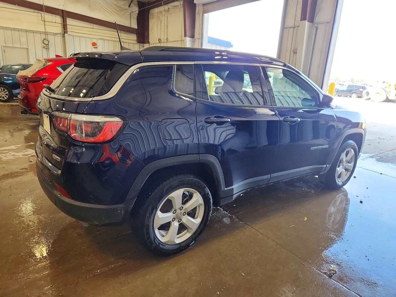 2020 Jeep Compass Latitude Blue vin: 3C4NJDBB9LT145294