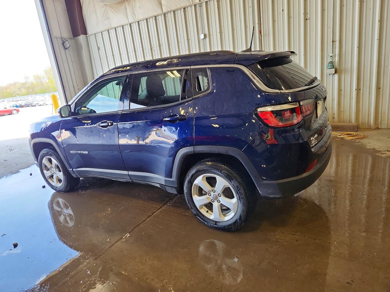 2020 Jeep Compass Latitude Blue vin: 3C4NJDBB9LT145294
