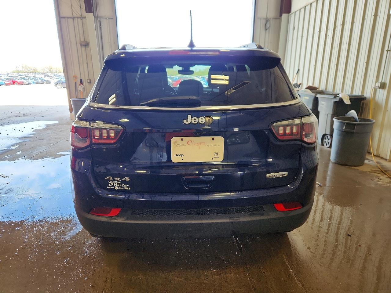 2020 Jeep Compass Latitude Blue vin: 3C4NJDBB9LT145294
