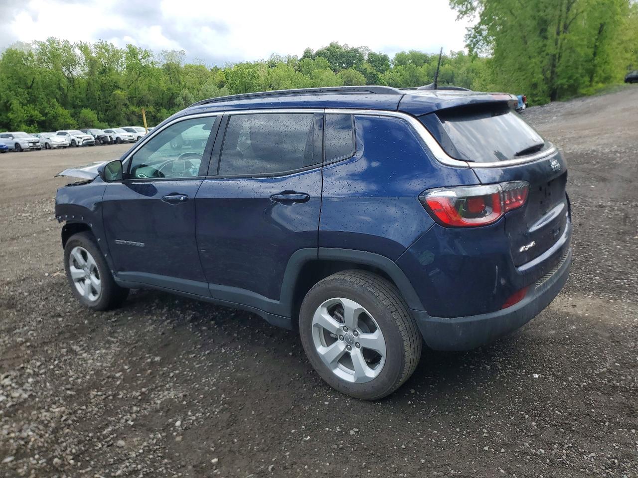 2020 Jeep Compass Latitude Blue vin: 3C4NJDBB9LT155288