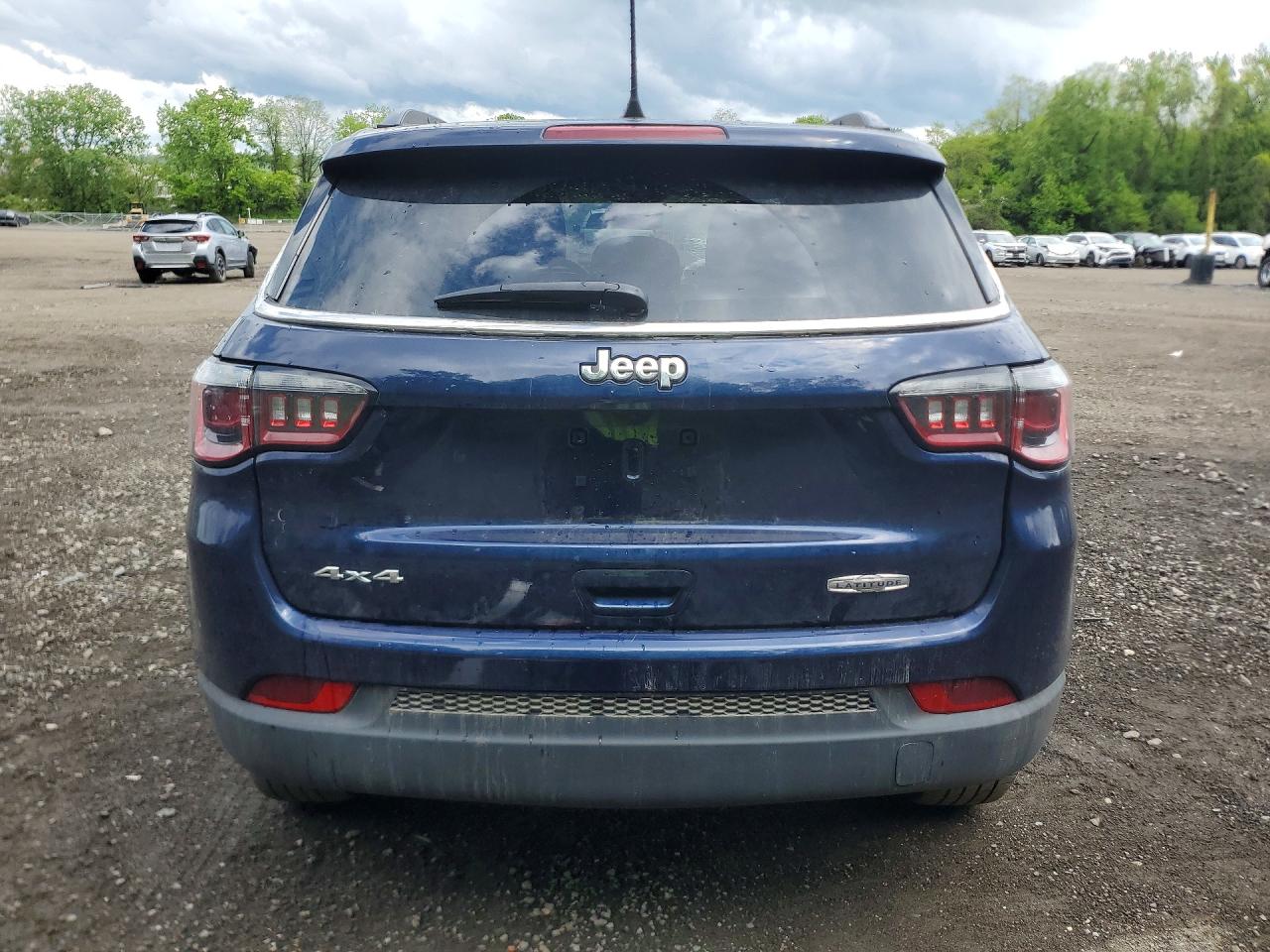 2020 Jeep Compass Latitude Blue vin: 3C4NJDBB9LT155288
