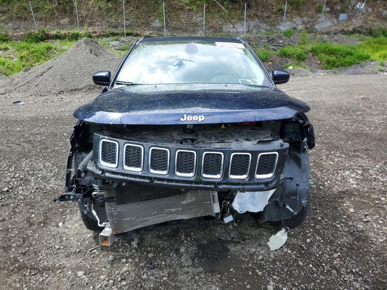 2020 Jeep Compass Latitude Blue vin: 3C4NJDBB9LT155288