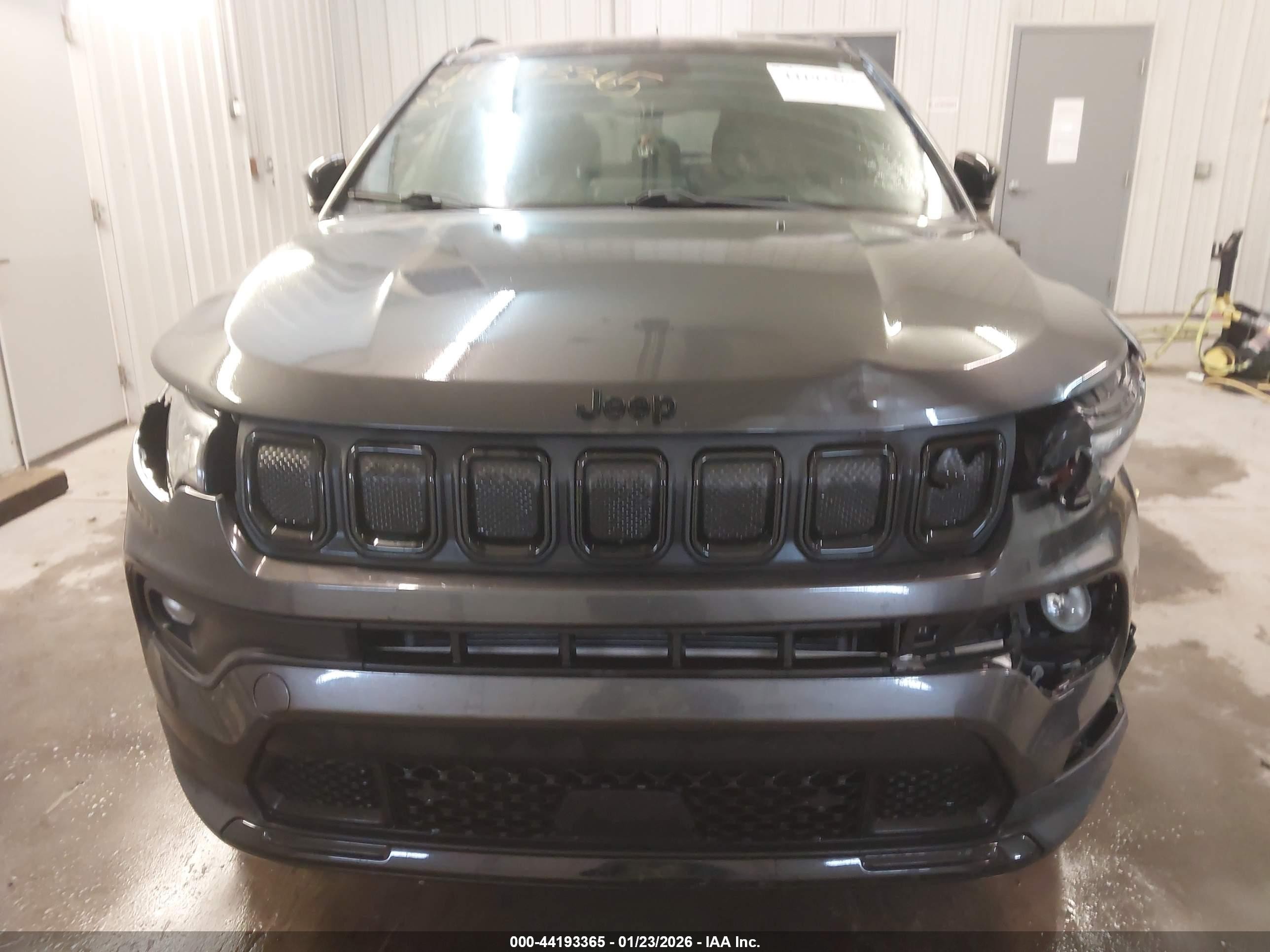 2022 Jeep Compass Altitude 4x4 Black vin: 3C4NJDBBXNT166951