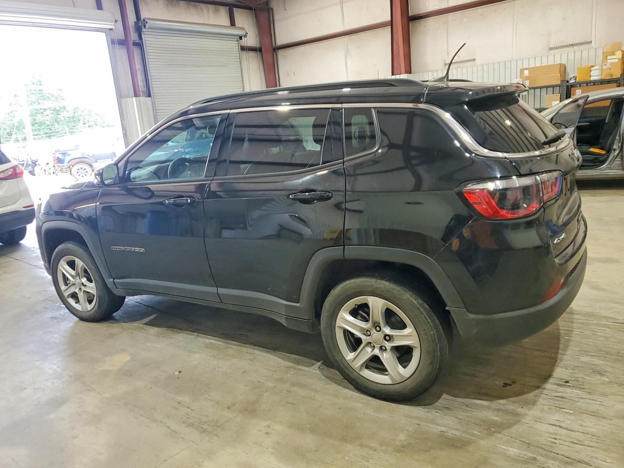 2023 Jeep Compass Latitude Black vin: 3C4NJDBN3PT503375