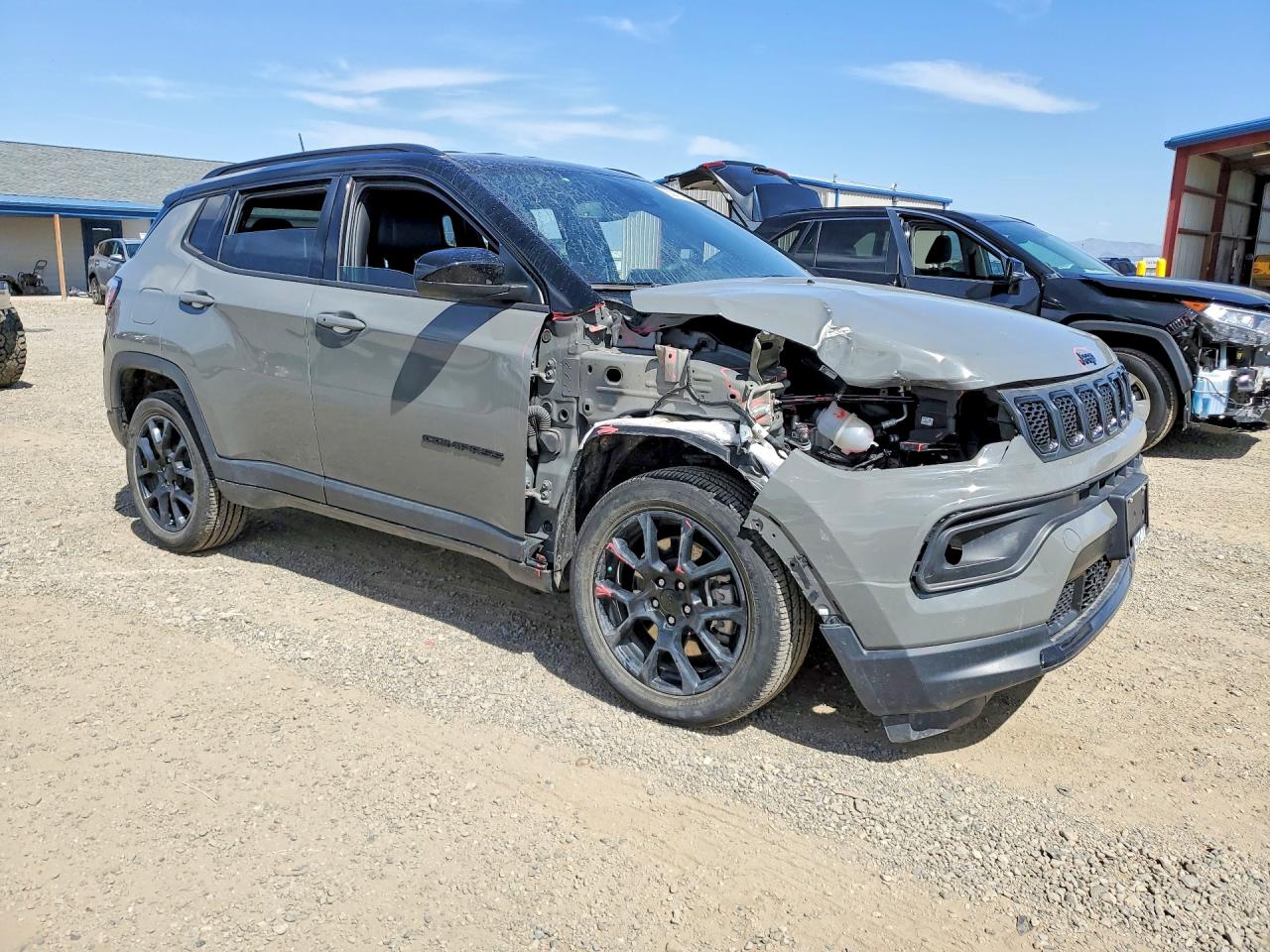 2023 Jeep Compass Latitude Gray vin: 3C4NJDBN3PT545688