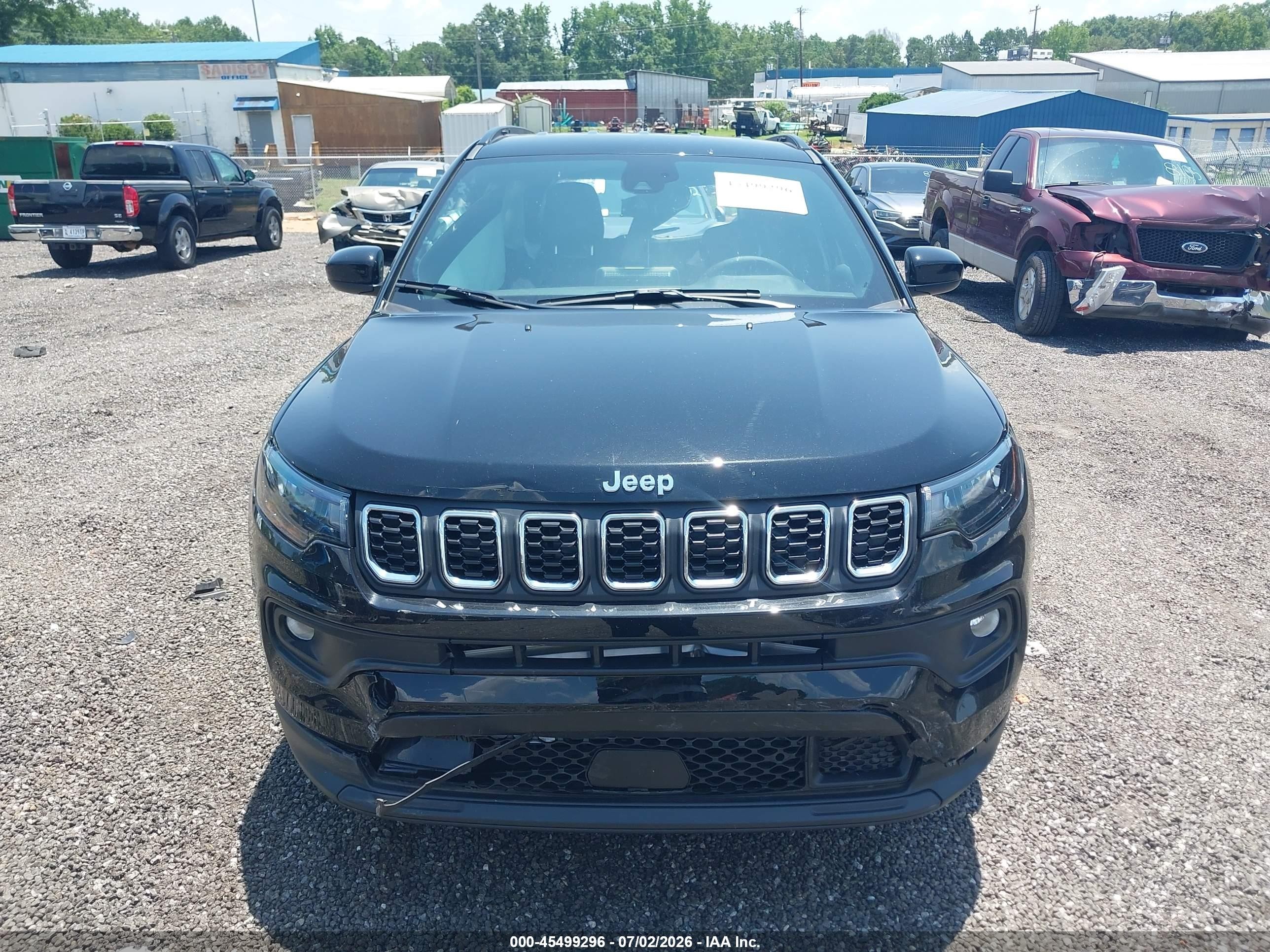 2026 Jeep Compass Latitude Black vin: 3C4NJDBN4TT199452