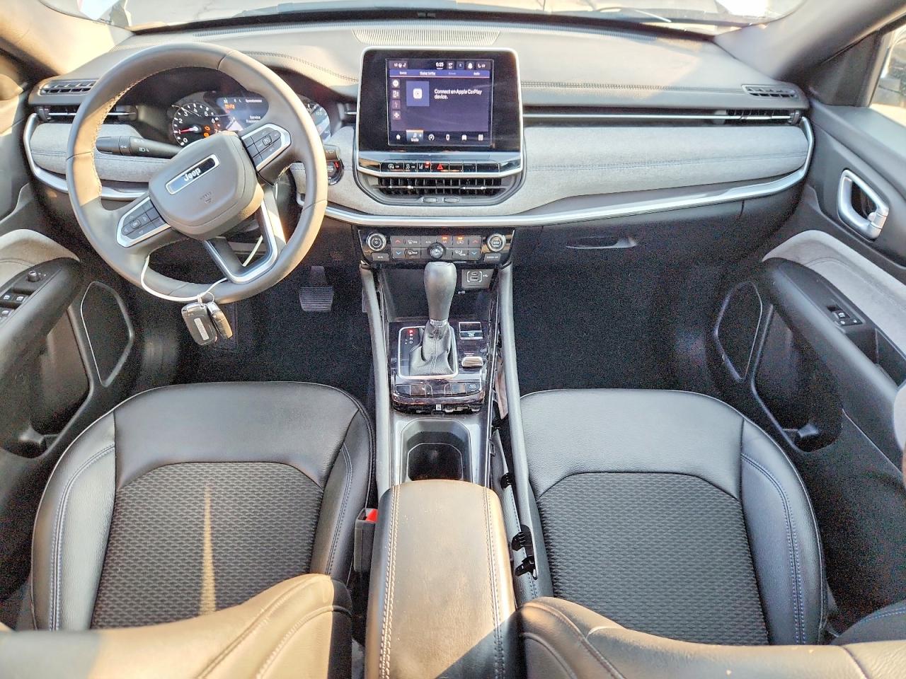 2025 Jeep Compass Latitude White vin: 3C4NJDBN5ST556149