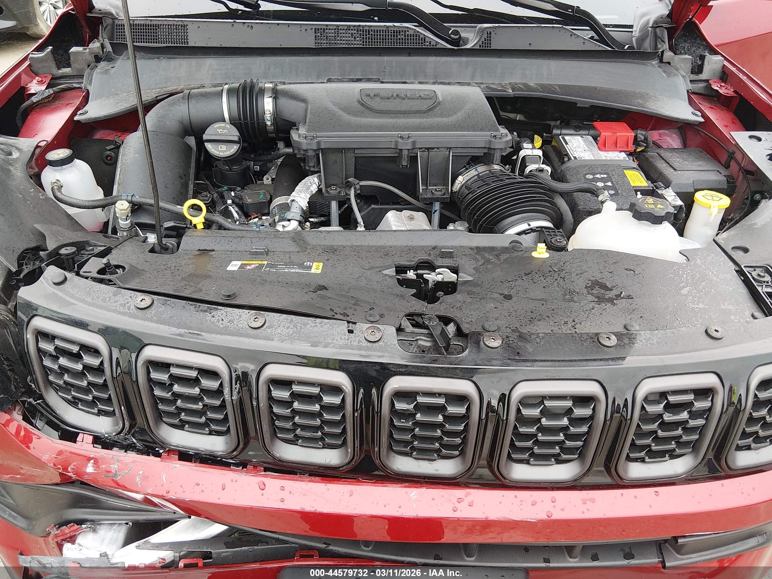 2026 Jeep Compass Latitude Altitude Red vin: 3C4NJDBN6TT169448