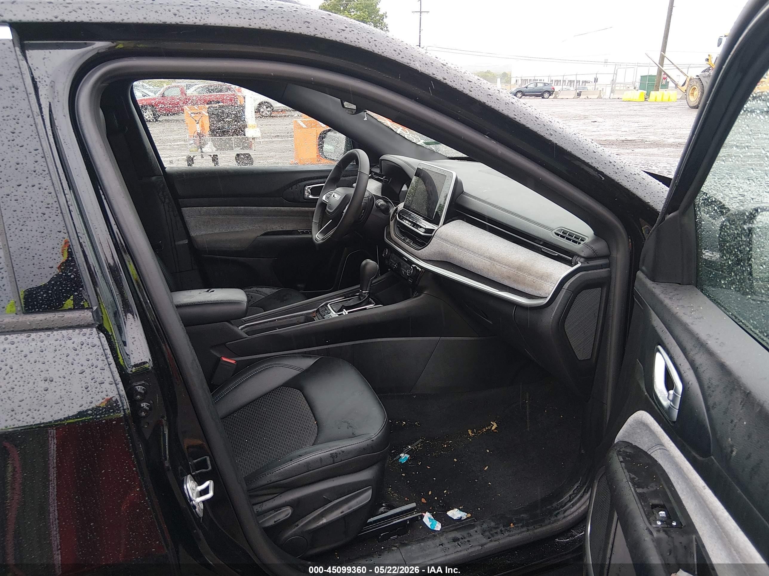 2025 Jeep Compass Latitude 4x4 Black vin: 3C4NJDBN8ST598475