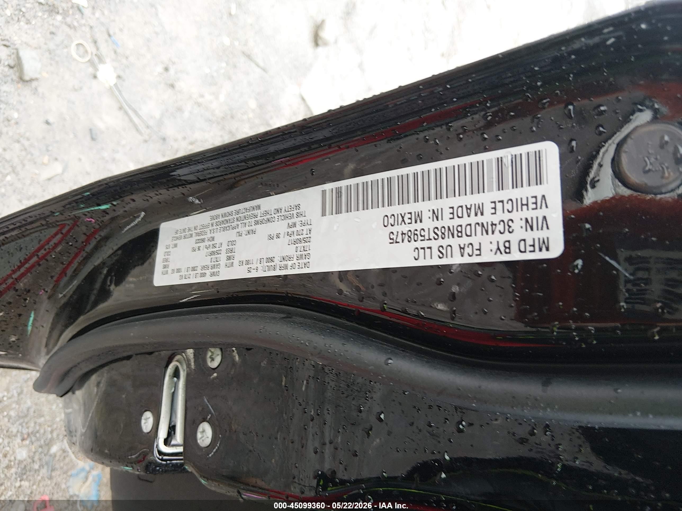 2025 Jeep Compass Latitude 4x4 Black vin: 3C4NJDBN8ST598475