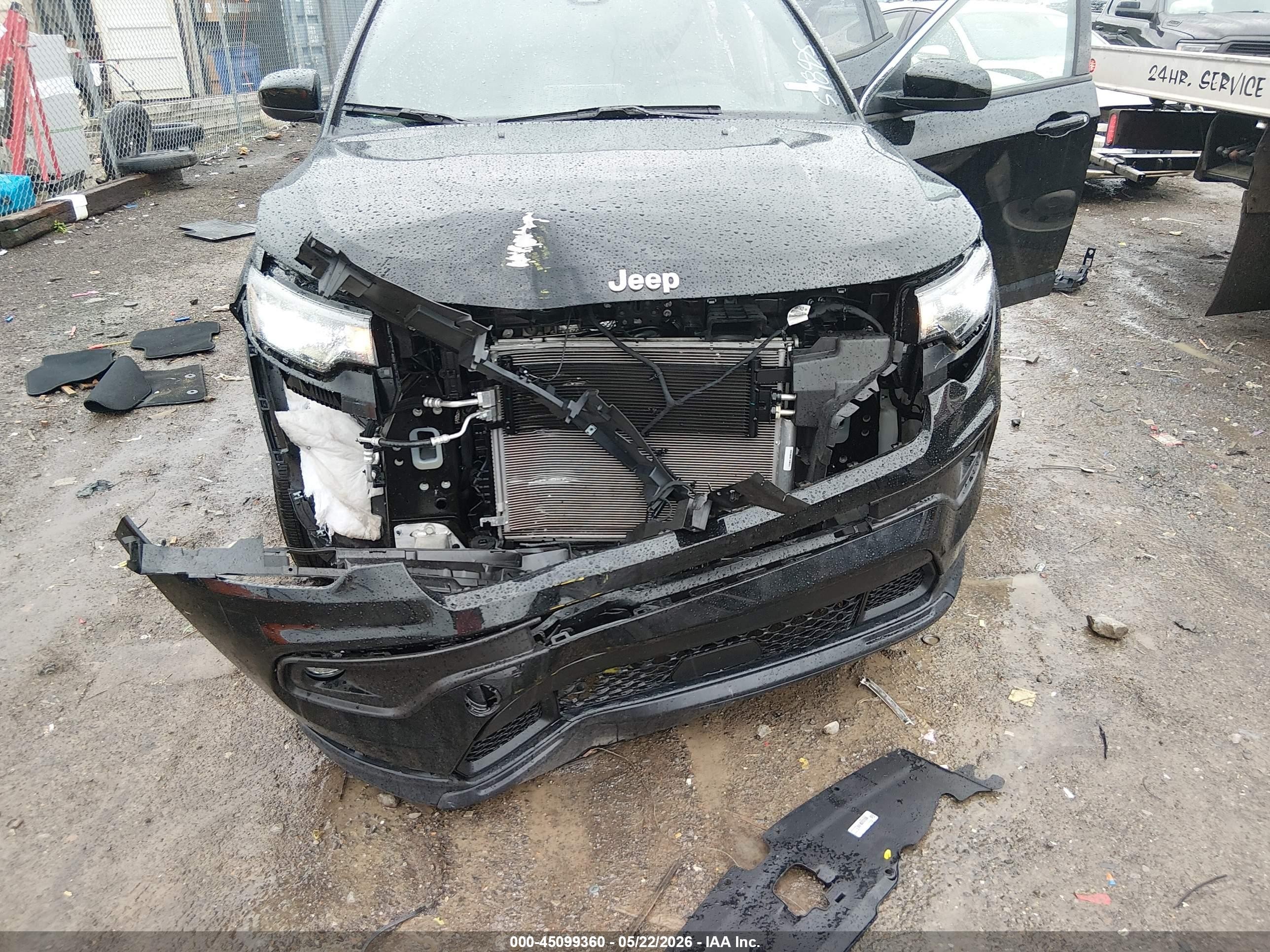 2025 Jeep Compass Latitude 4x4 Black vin: 3C4NJDBN8ST598475