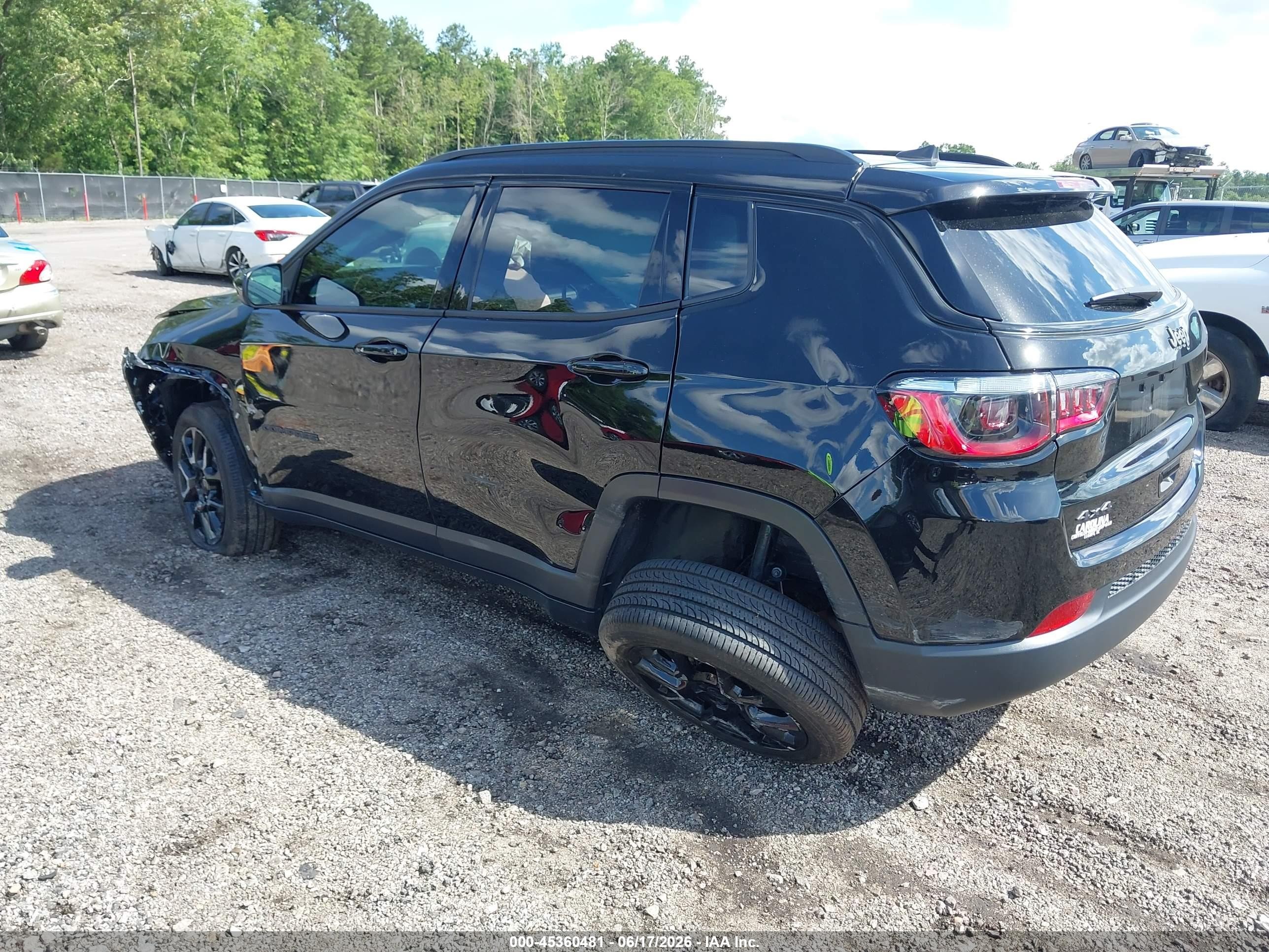 2026 Jeep Compass Latitude Black vin: 3C4NJDBN8TT151372