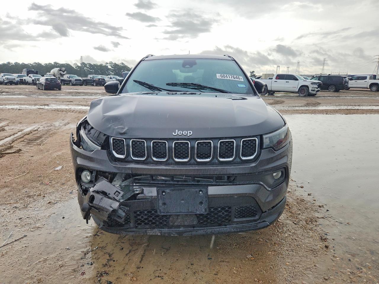 2023 Jeep Compass Latitude Gray vin: 3C4NJDBNXPT519492
