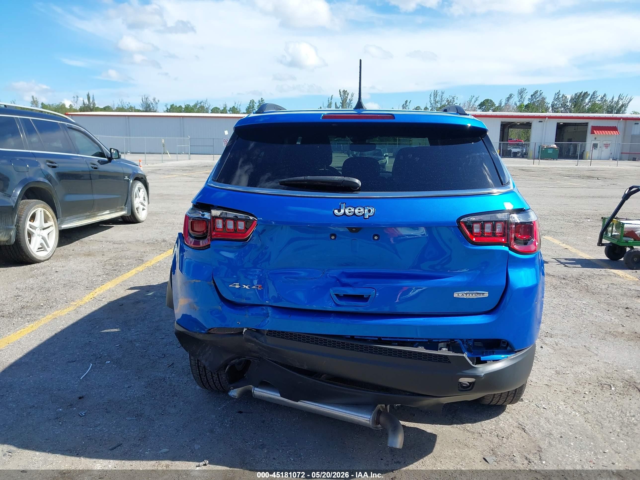 2024 Jeep Compass Latitude 4x4 Blue vin: 3C4NJDBNXRT153813