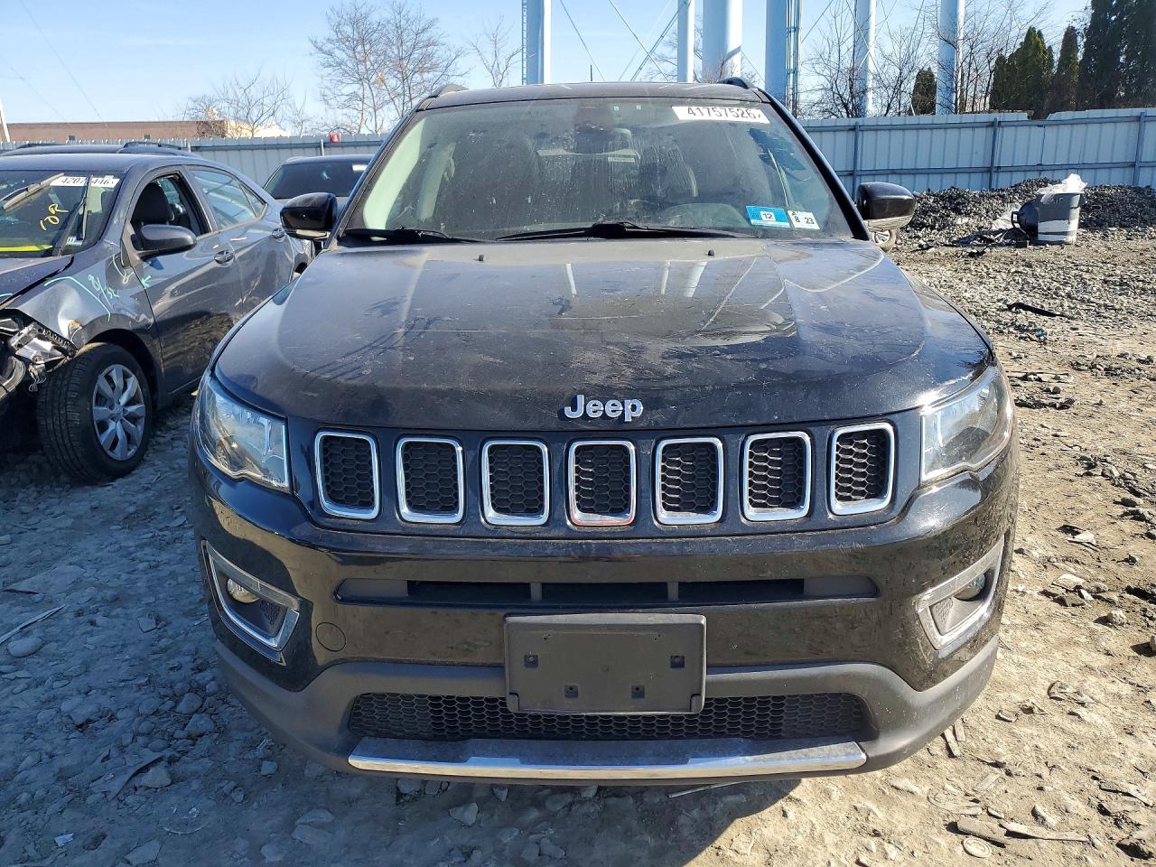 2018 Jeep Compass Limited Black vin: 3C4NJDCB0JT308104