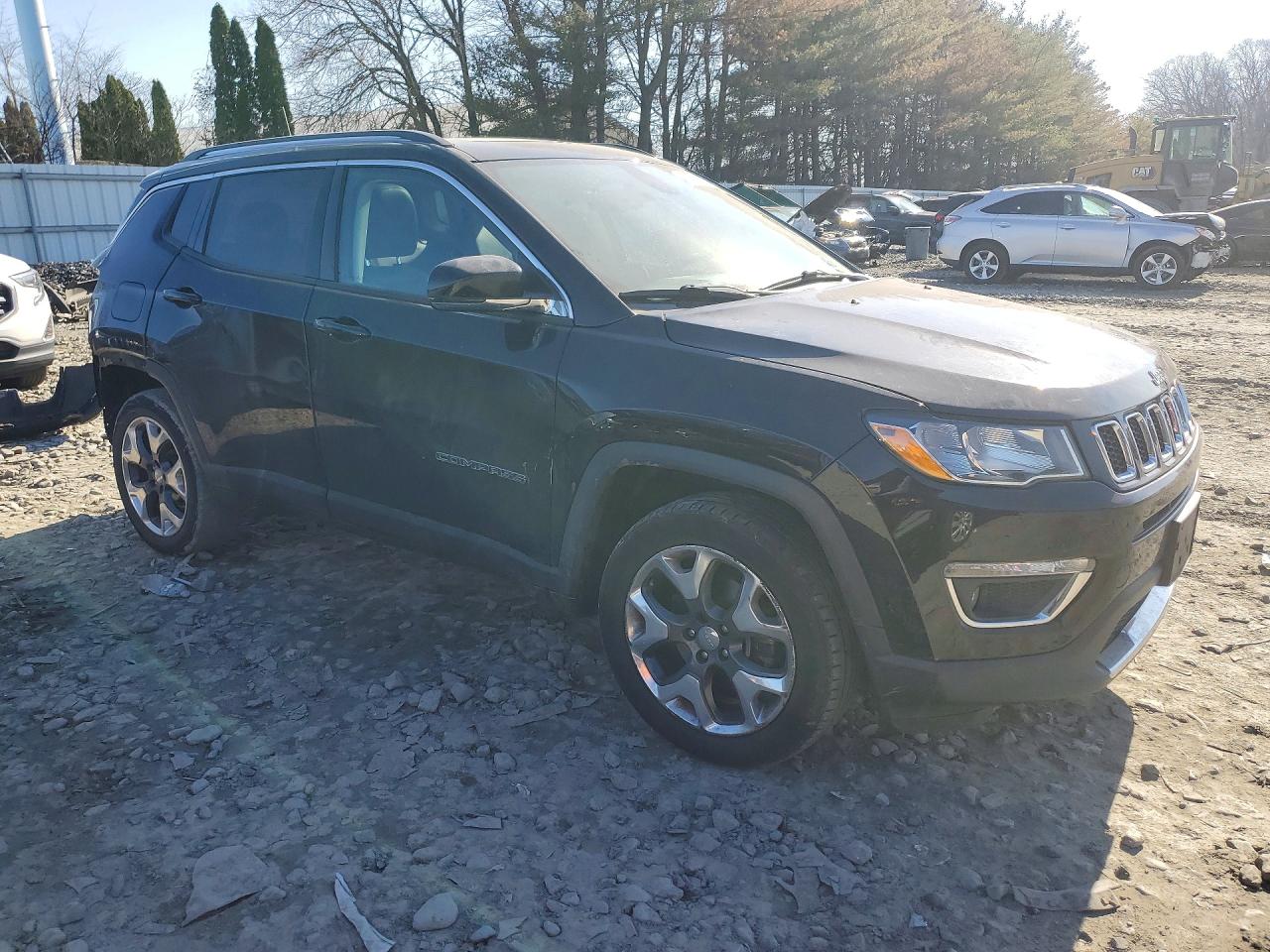 2018 Jeep Compass Limited Black vin: 3C4NJDCB0JT308104