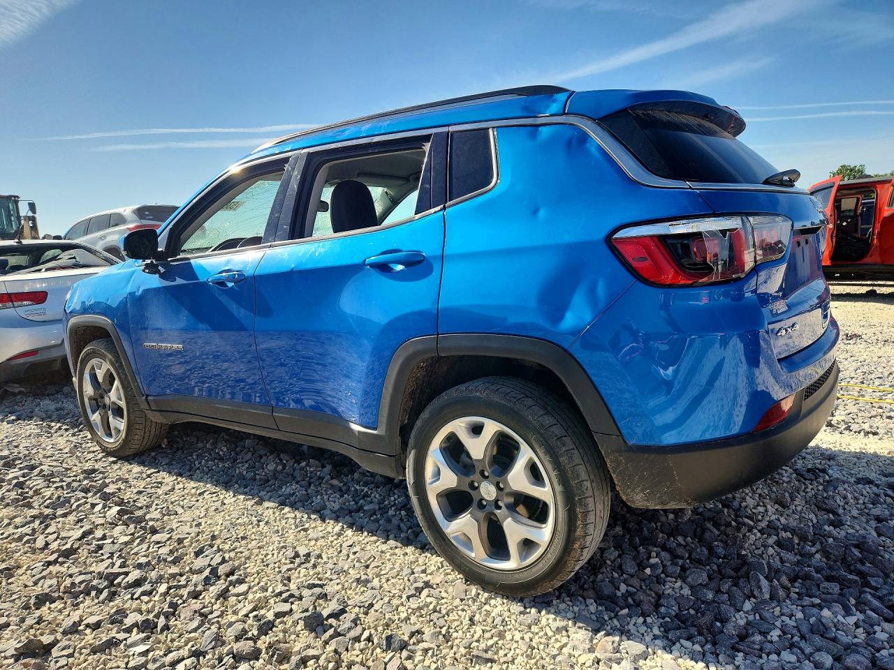 2020 Jeep Compass Limited Синий vin: 3C4NJDCB0LT125322