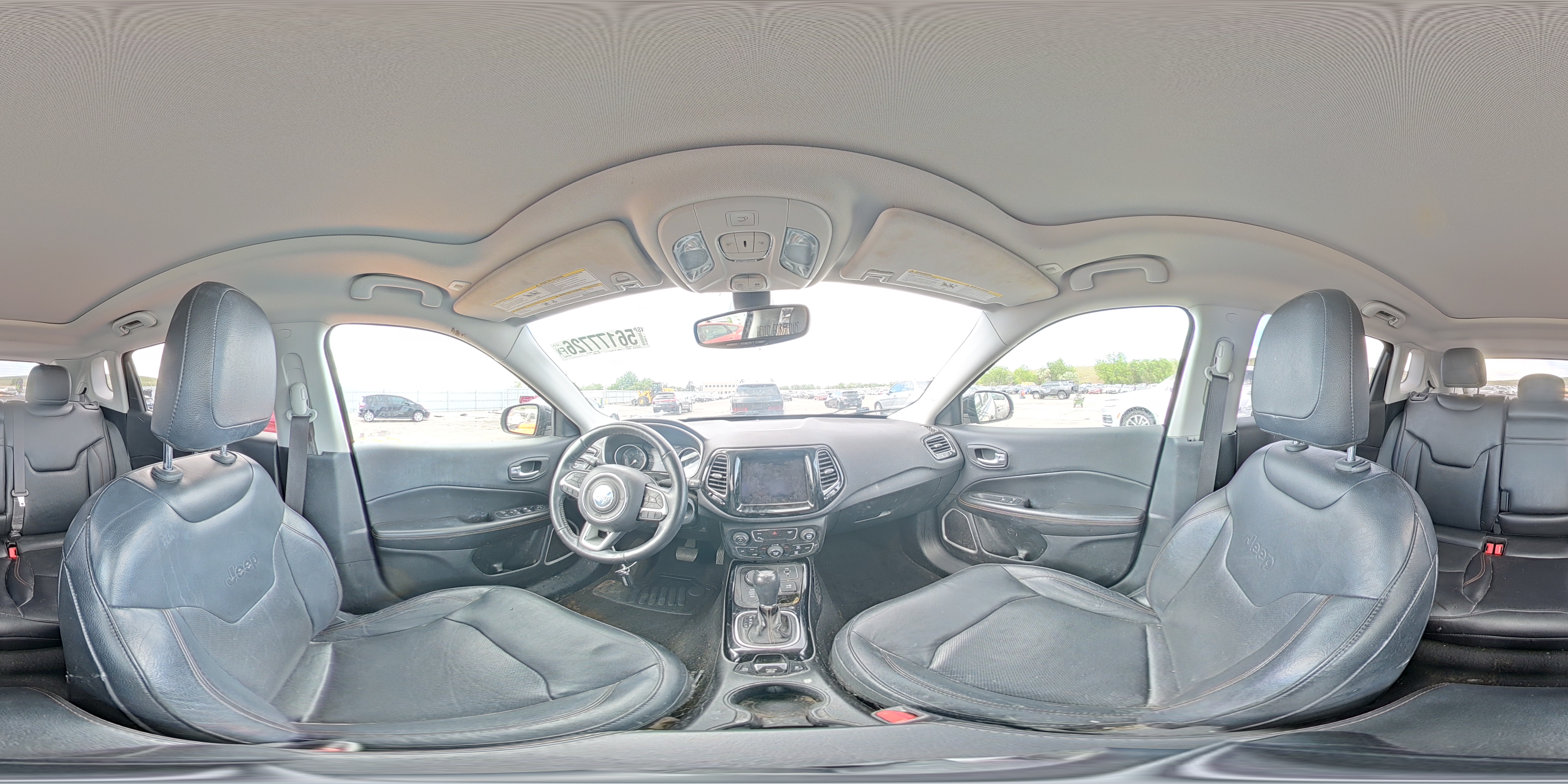 2018 Jeep Compass Limited Black vin: 3C4NJDCB1JT104993