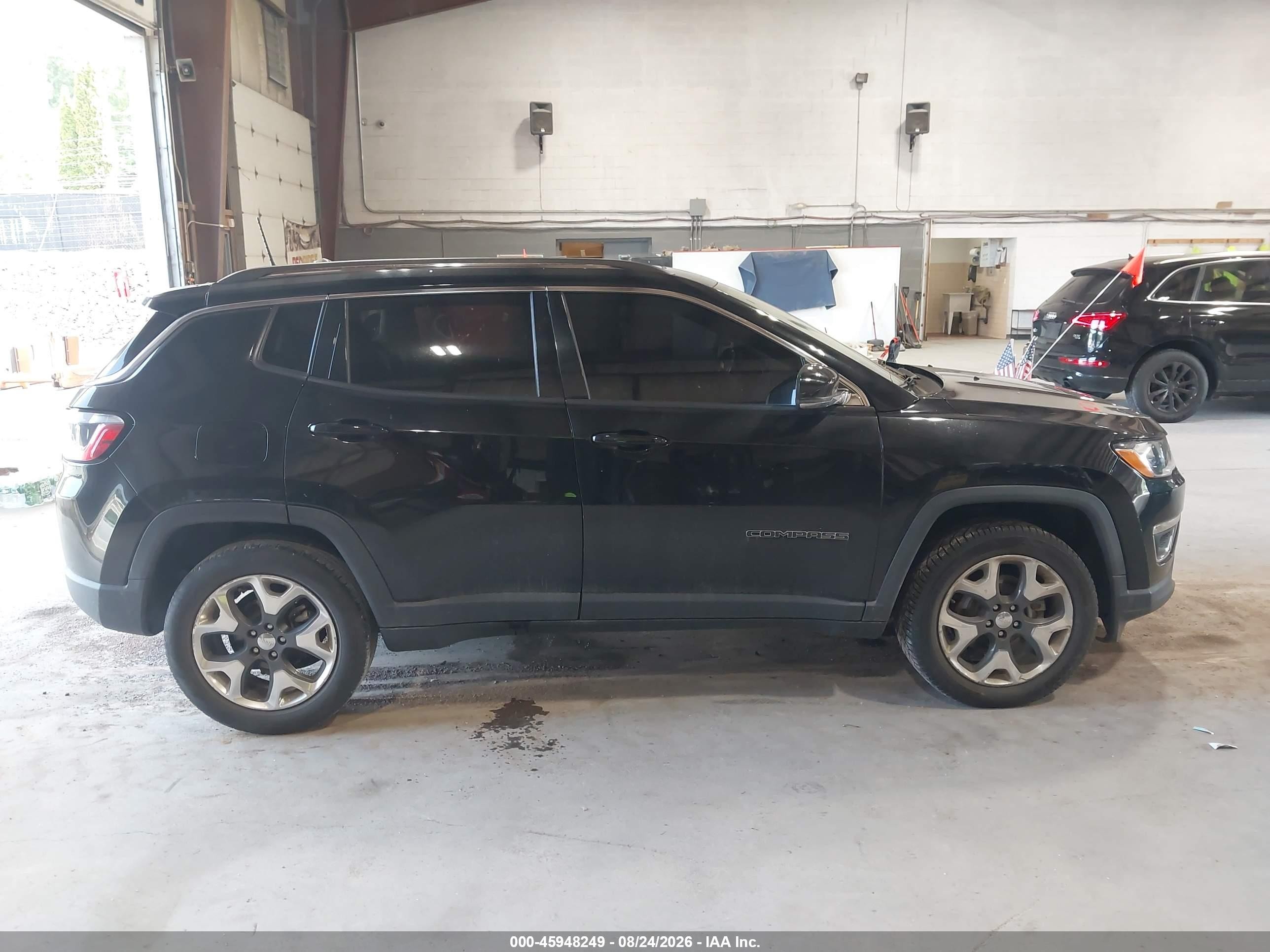 2018 Jeep Compass Limited 4x4 Black vin: 3C4NJDCB1JT108123