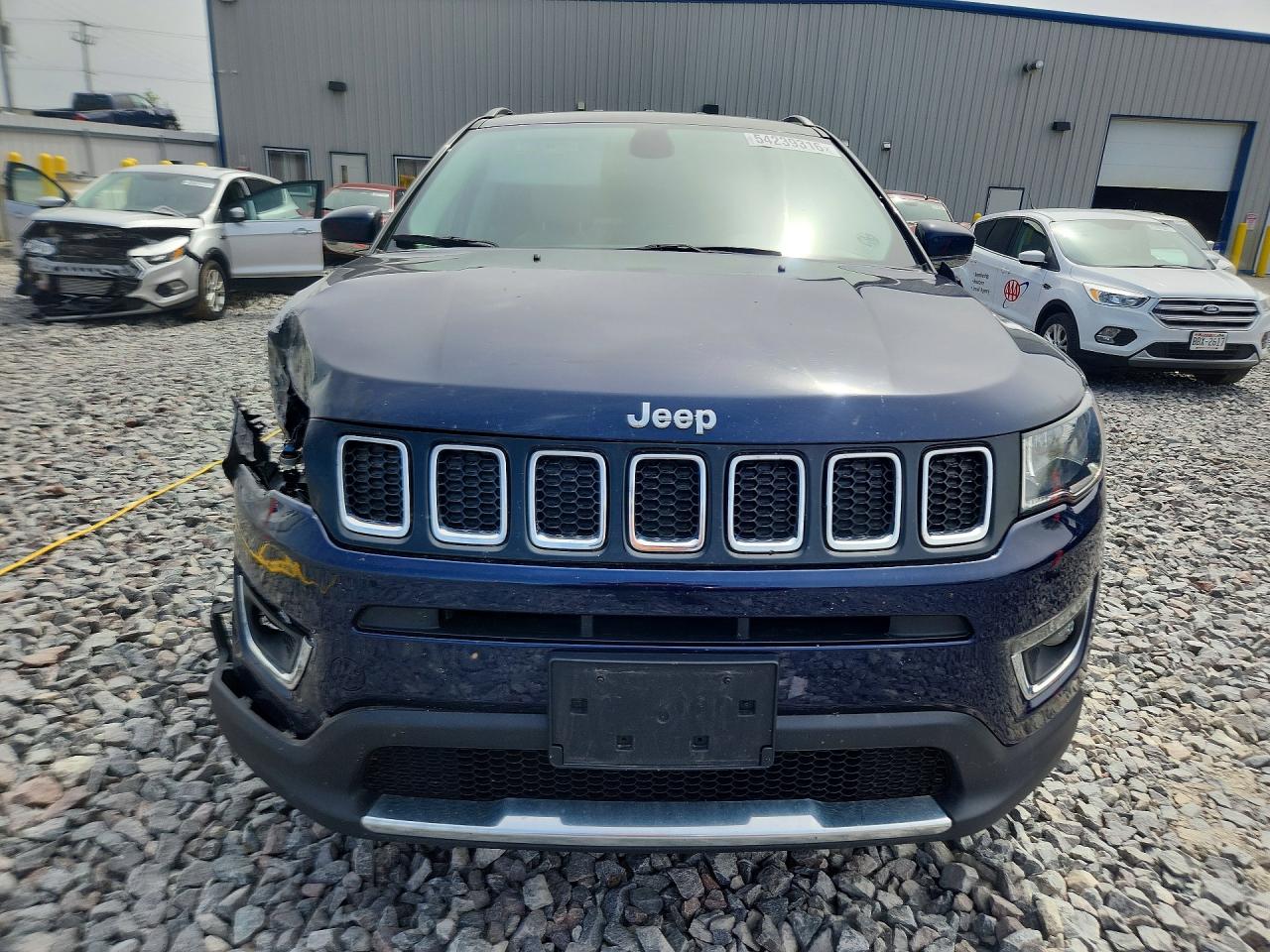 2018 Jeep Compass Limited Синий vin: 3C4NJDCB1JT140697