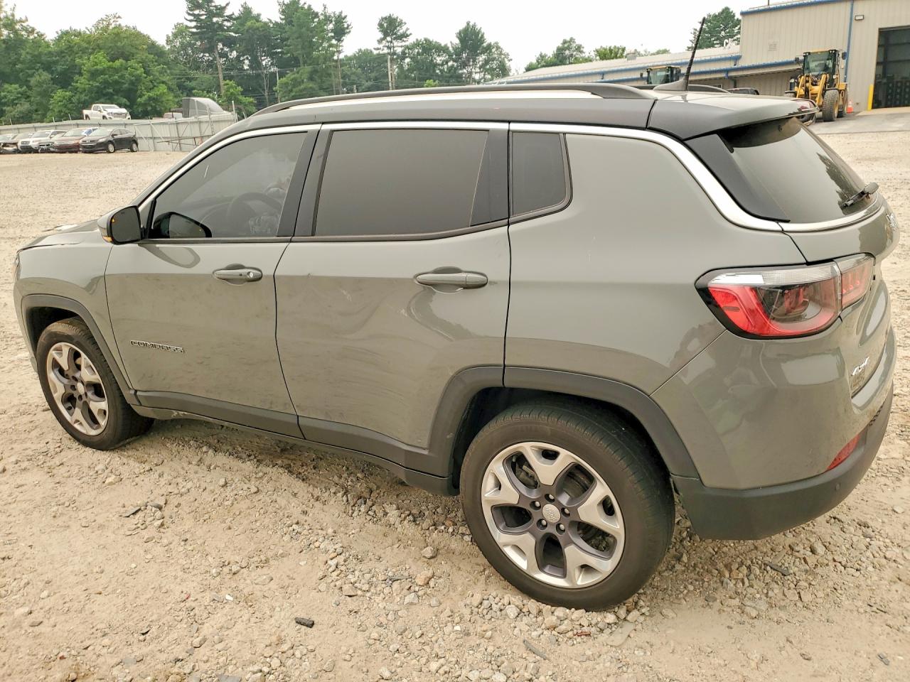 2021 Jeep Compass Limited Gray vin: 3C4NJDCB2MT579525