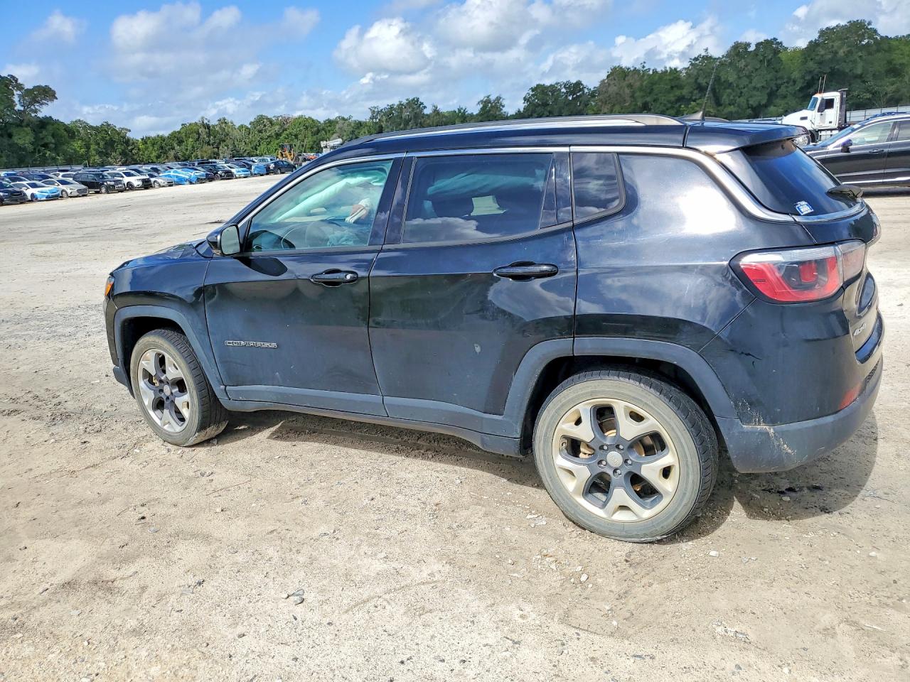 2019 Jeep Compass Limited Black vin: 3C4NJDCB3KT594497