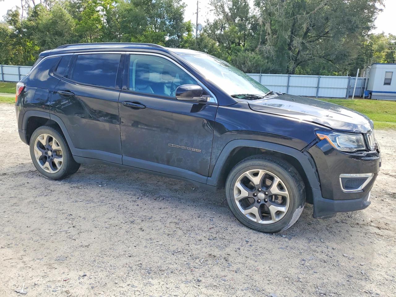 2019 Jeep Compass Limited Black vin: 3C4NJDCB3KT594497